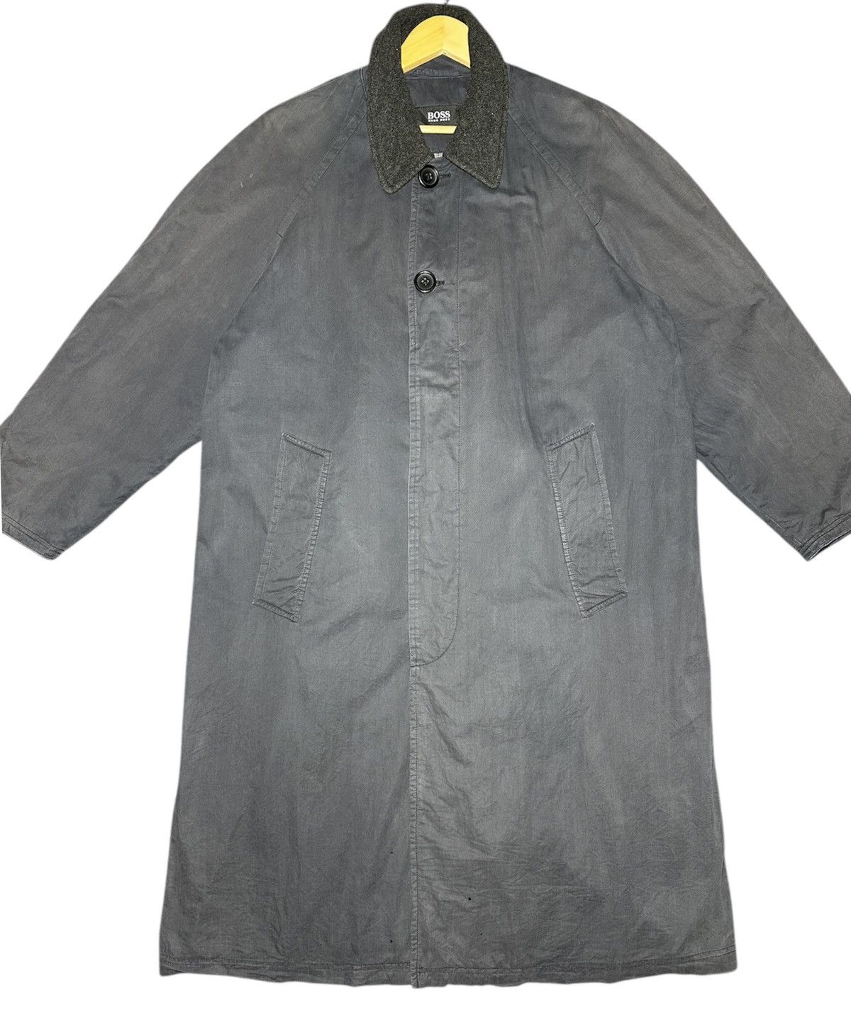 Hugo Boss Hugo Boss Long Coat Size US XL / EU 56 / 4 - 4 Thumbnail