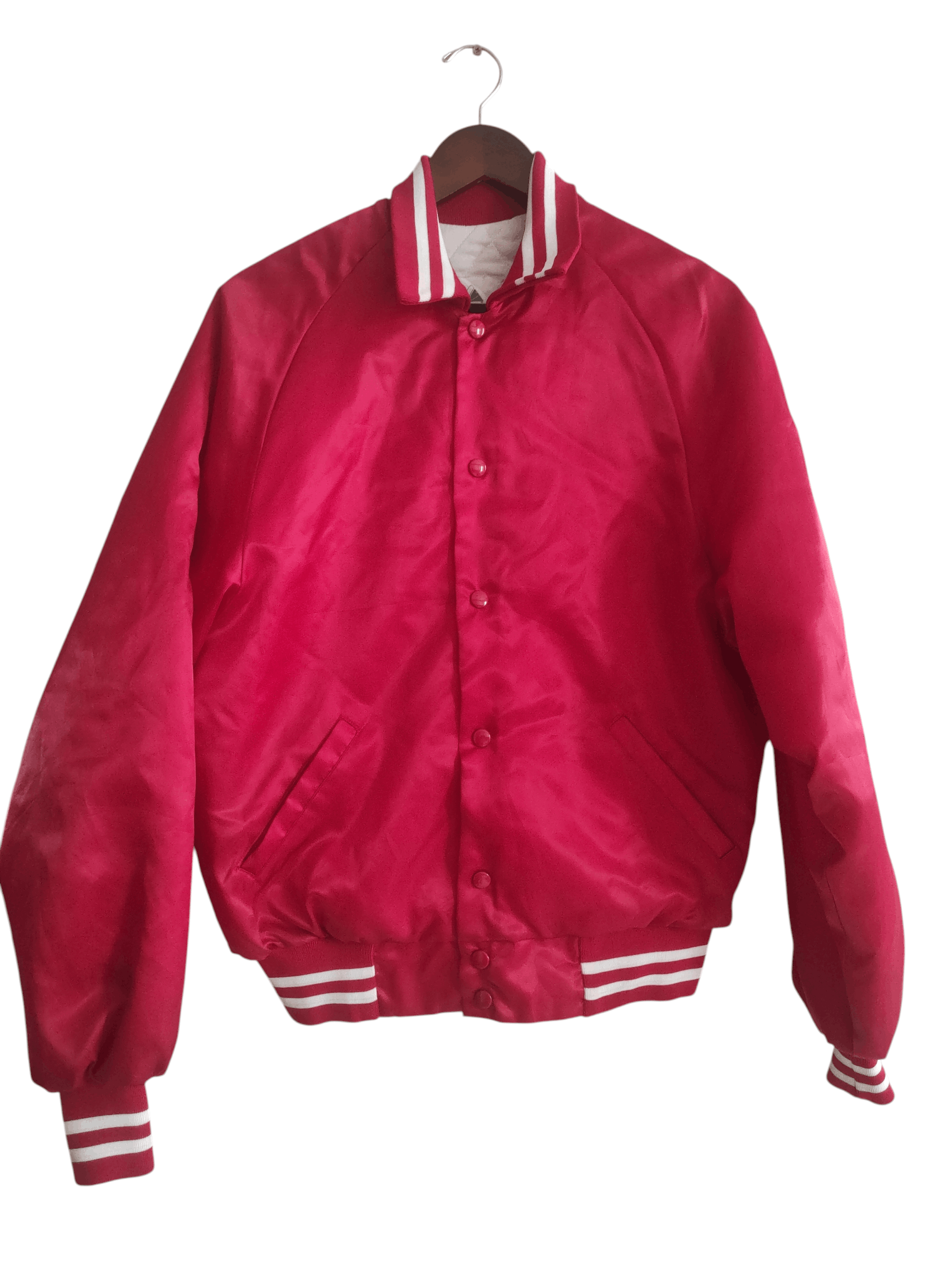 Majestic Majestic Athletic 80s Authentic Bomber Satin Jacket Made USA Size US L / EU 52-54 / 3 - 2 Thumbnail