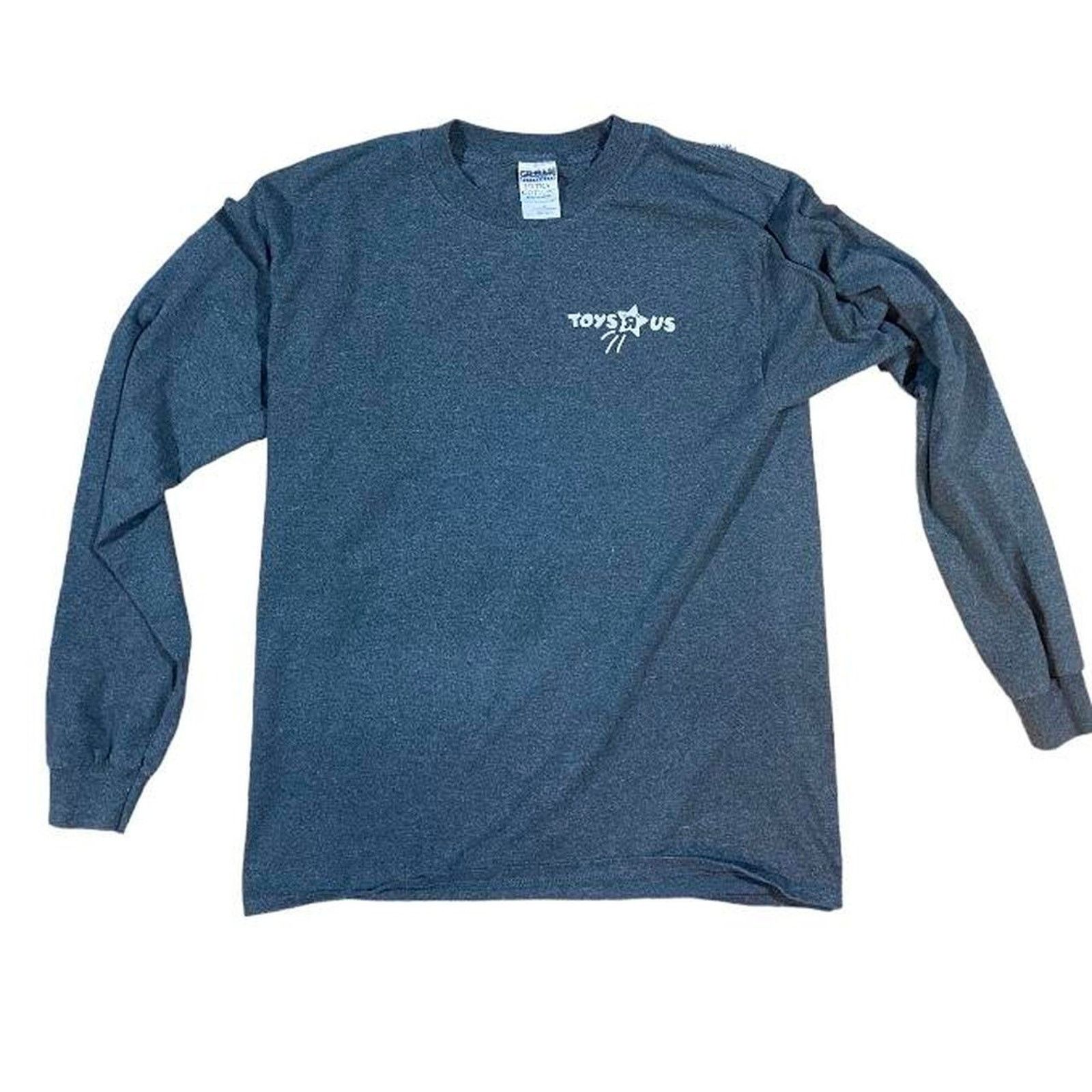 Vintage Y2k heather grey toys r long sleeve Size US M / EU 48-50 / 2 - 1 Thumbnail
