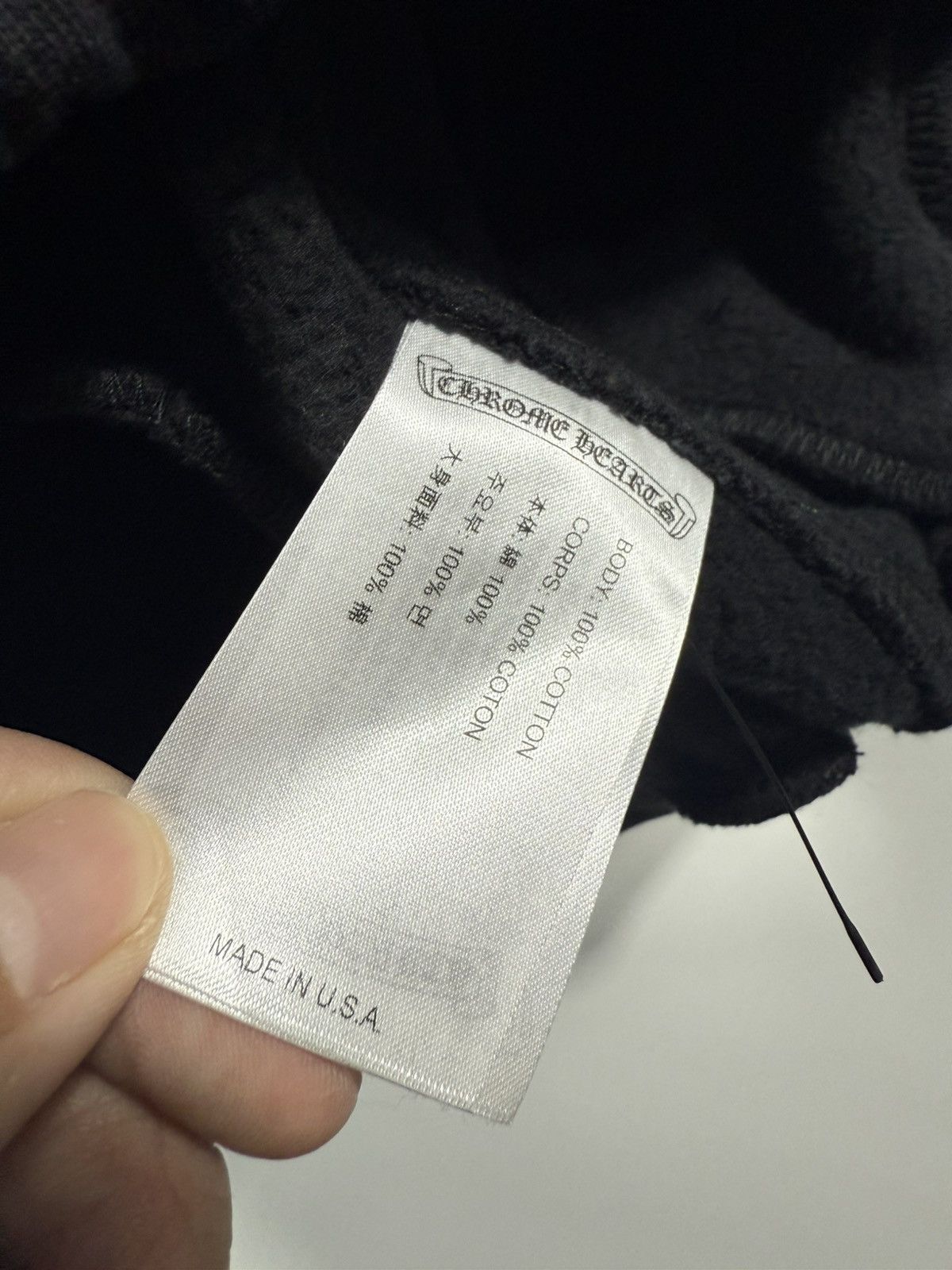 Chrome Hearts 🔥Chrome Hearts Black Blue Horseshoe Logo Sweatpants🔥 Size US 32 / EU 48 - 9 Thumbnail