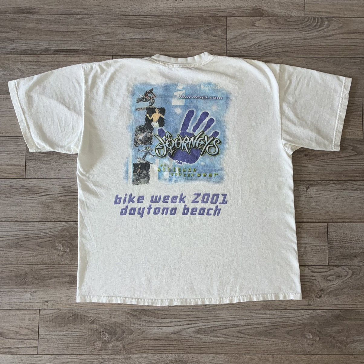 Other 2001 journeys bmx motocross Daytona Beach Bike Week shirt Size US XL / EU 56 / 4 - 1 Thumbnail
