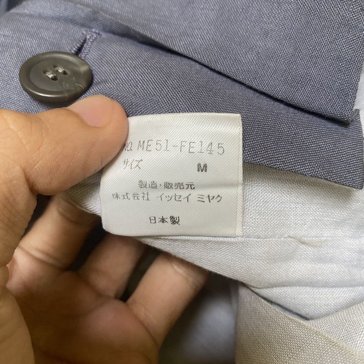 Issey Miyake × Pleats Please Issey Miyake × Vintage 💥 80s ISSEY MIYAKE PLEATE PLEASE BUTTON VEST Size US M / EU 48-50 / 2 - 6 Thumbnail
