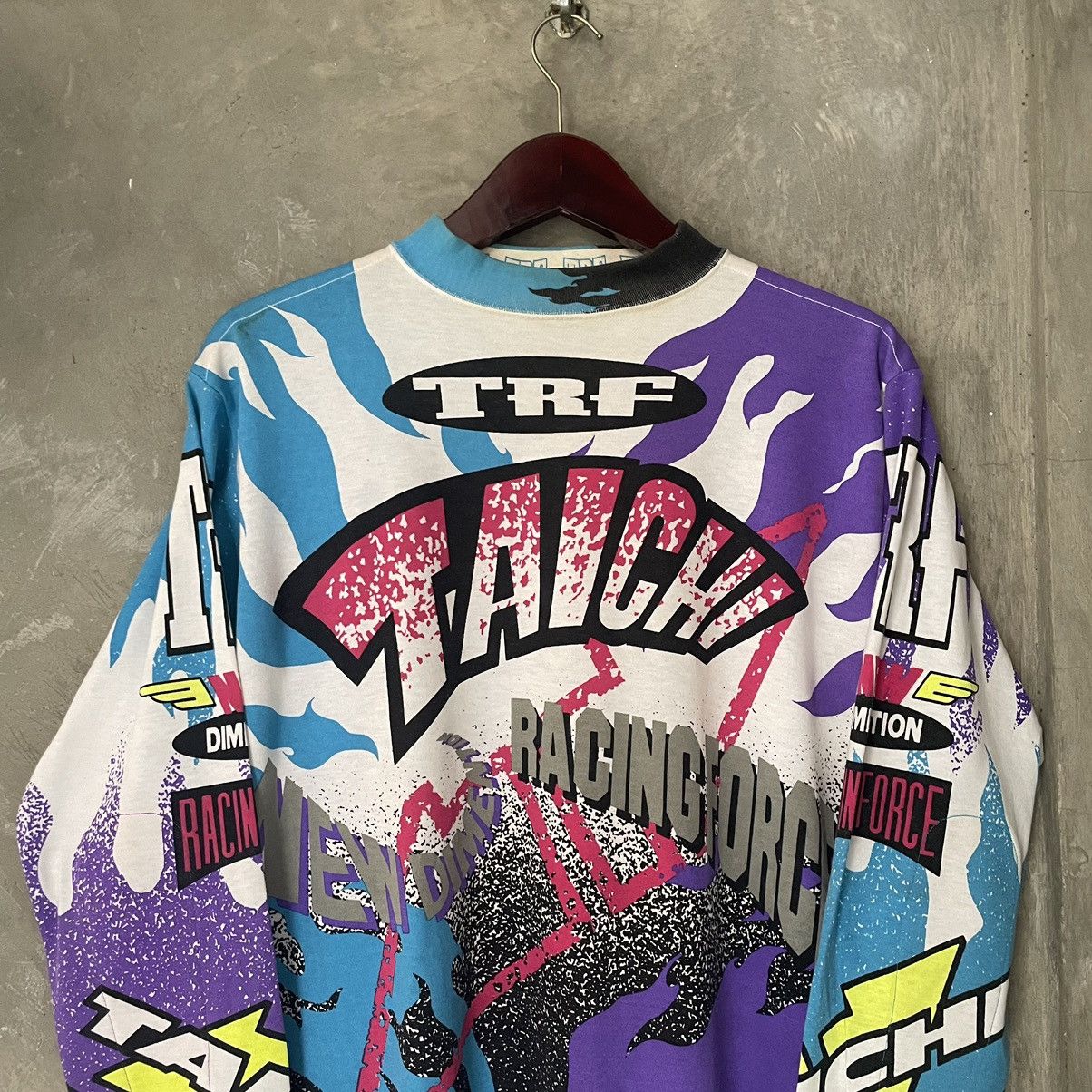 Gear for Sports × Vintage Vintage TRF Racing Force Jersey Motocross Rs Taichi Size US M / EU 48-50 / 2 - 2 Thumbnail