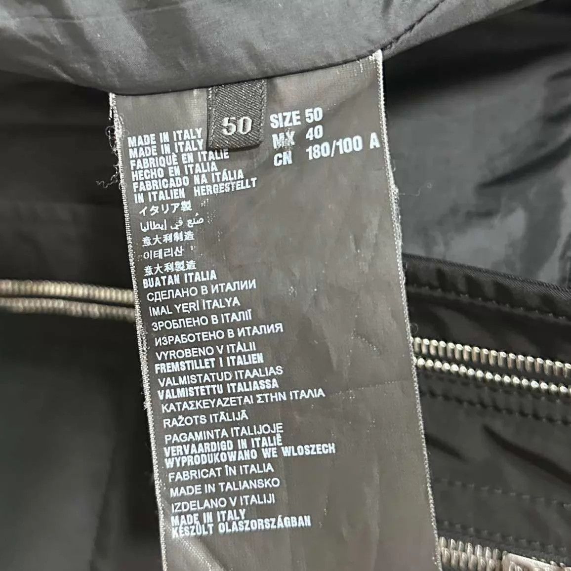 Prada PRADA black double zipper workwear jacket Size US M / EU 48-50 / 2 - 6 Thumbnail