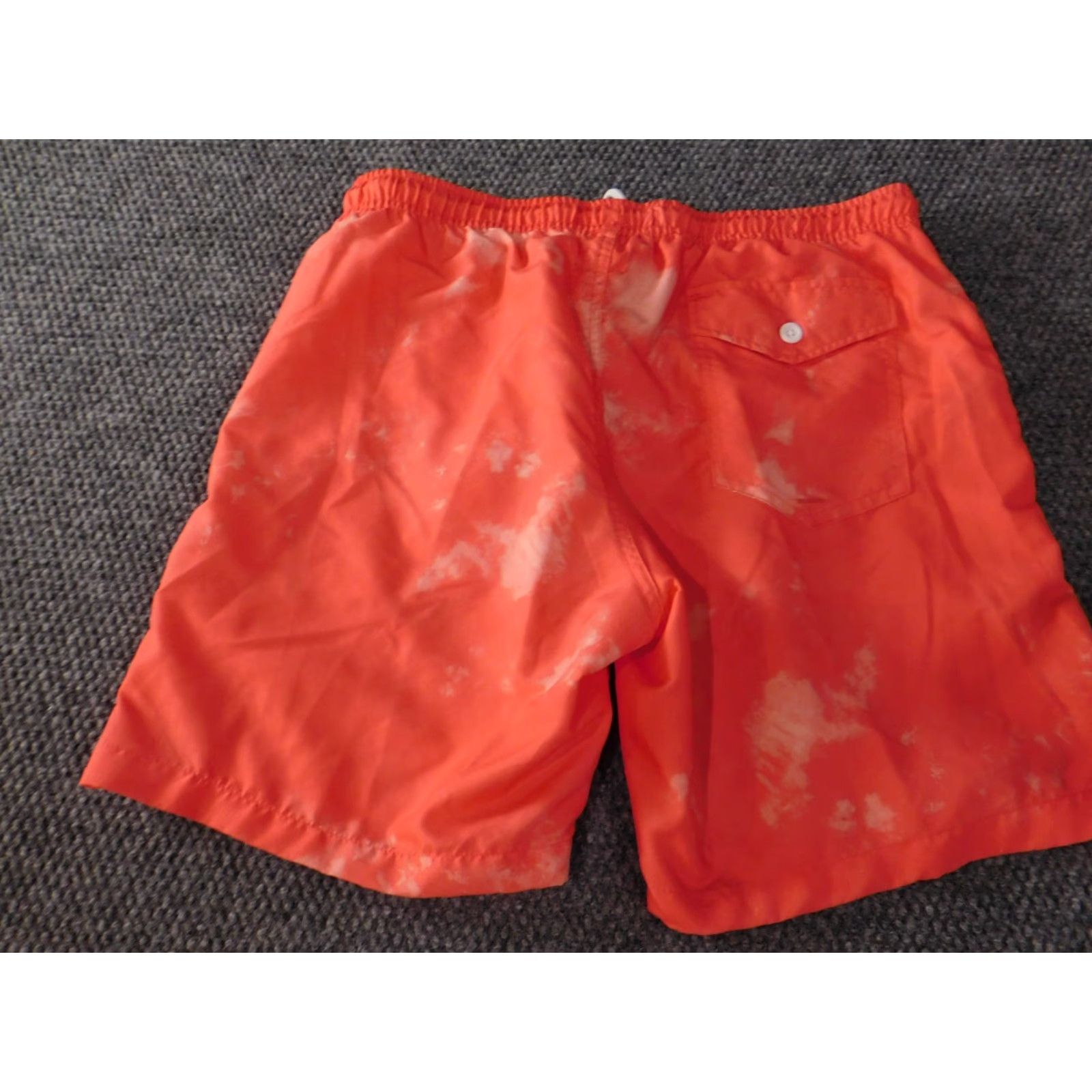 Vintage Crown & Ivy Mens Swimming Trunks Medium Red Trunks Lifeguard Surfing 90s Comfortable Fit Size US 31 - 7 Thumbnail