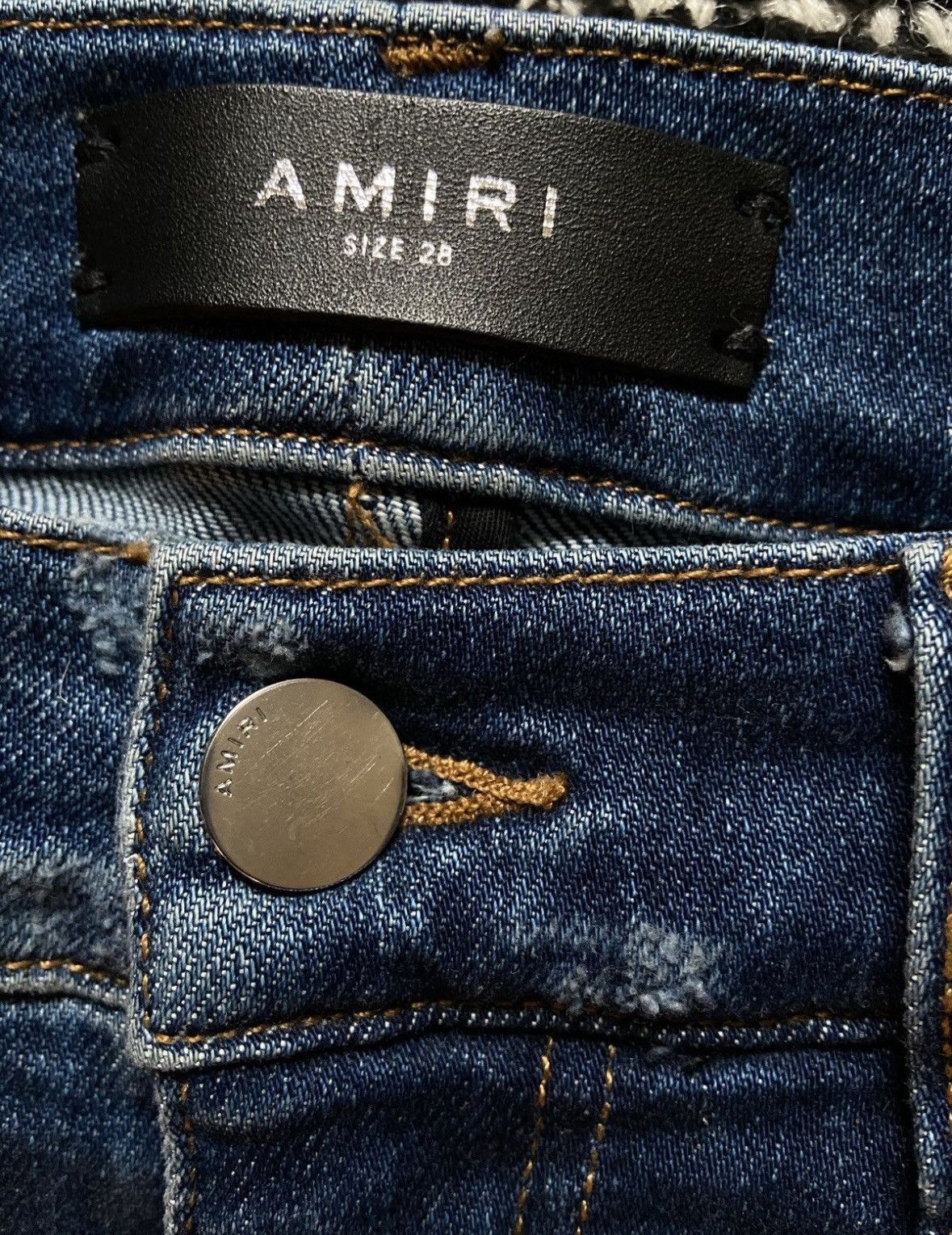 Amiri Amiri MXO Med Indigo Jeans Size US 28 / EU 44 - 5 Thumbnail