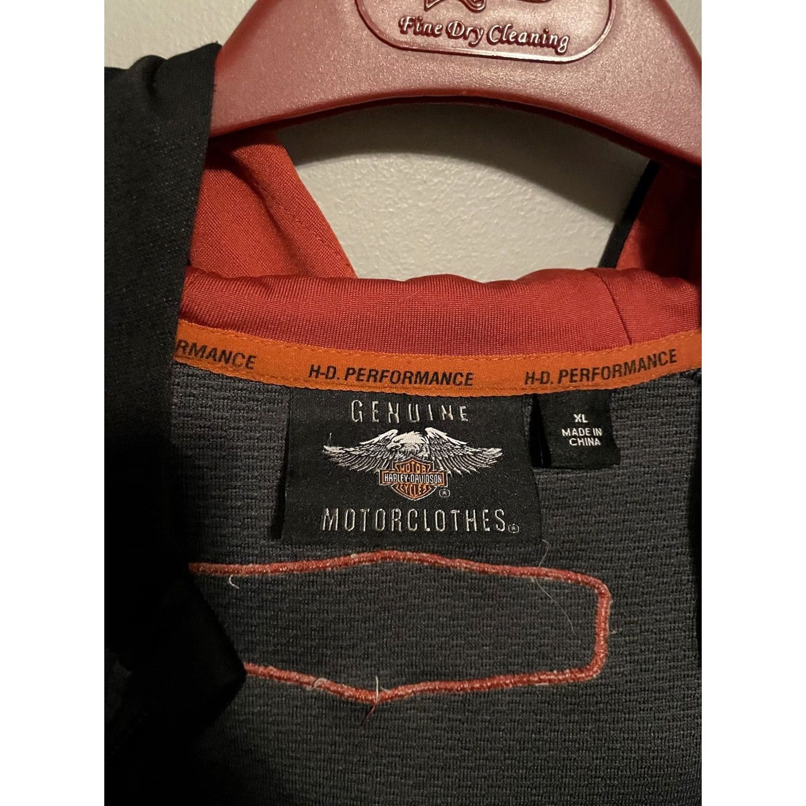 Harley Davidson Harley Davidson Gray Performance Full Zip Mens Hoodie Jacket XL Size B312 Size US XL / EU 56 / 4 - 6 Thumbnail