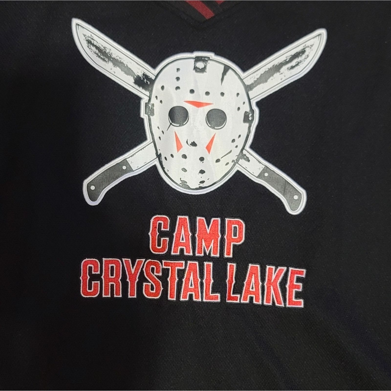 The Unbranded Brand Friday The 13th Jason Voorhees Camp Crystal Lake Jersey Size US L / EU 52-54 / 3 - 2 Thumbnail