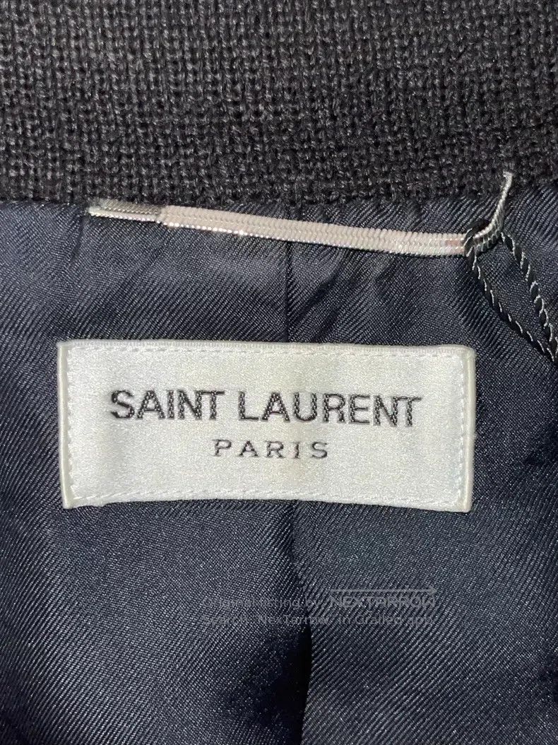Saint Laurent Paris Saint Laurent Paris Black Leather Patch Black Samurai Base Size US M / EU 48-50 / 2 - 3 Thumbnail