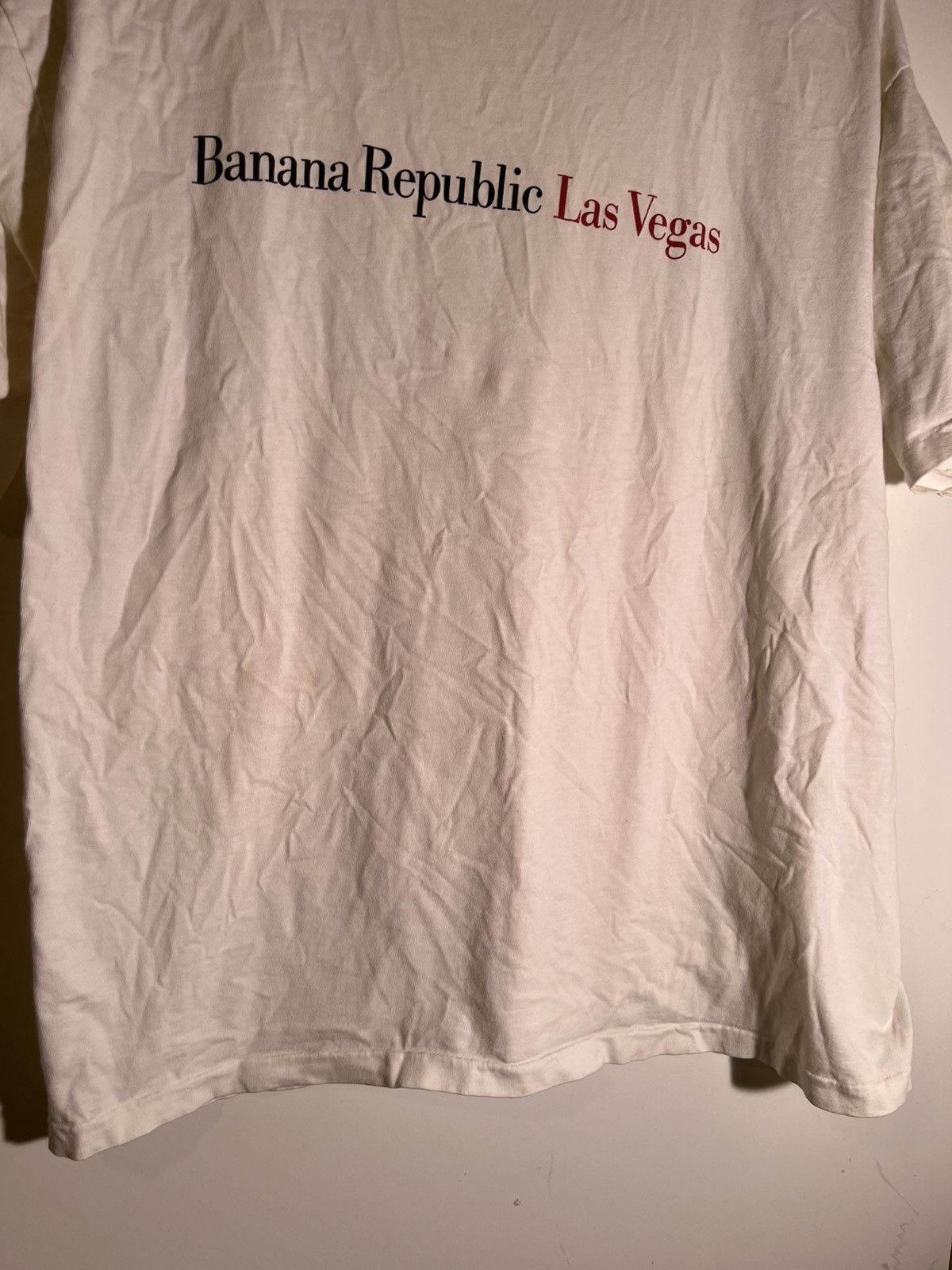 Vintage 90’s 2000’s Y2K VTG Vintage Banana Republic Las Vegas Shirt Size US XL / EU 56 / 4 - 4 Thumbnail