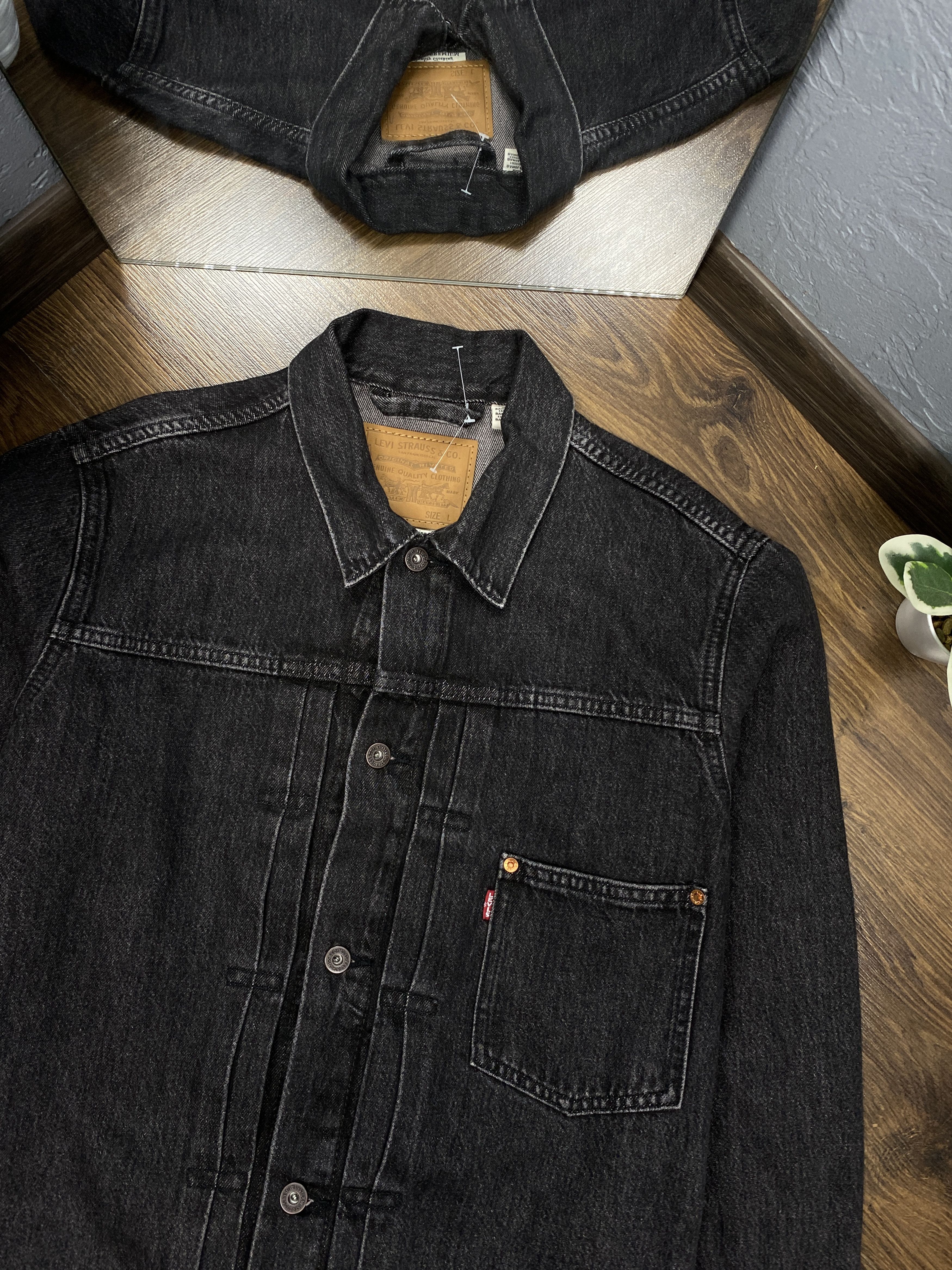 Levi's Levi's Premium Denim Big E Mens Denim Jacket Size US L / EU 52-54 / 3 - 2 Thumbnail