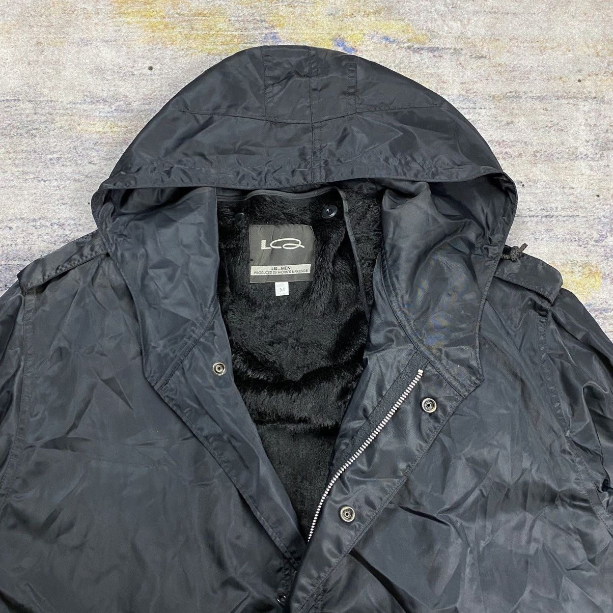 Yohji Yamamoto Lq men nylon parka jacket Size US M / EU 48-50 / 2 - 5 Thumbnail