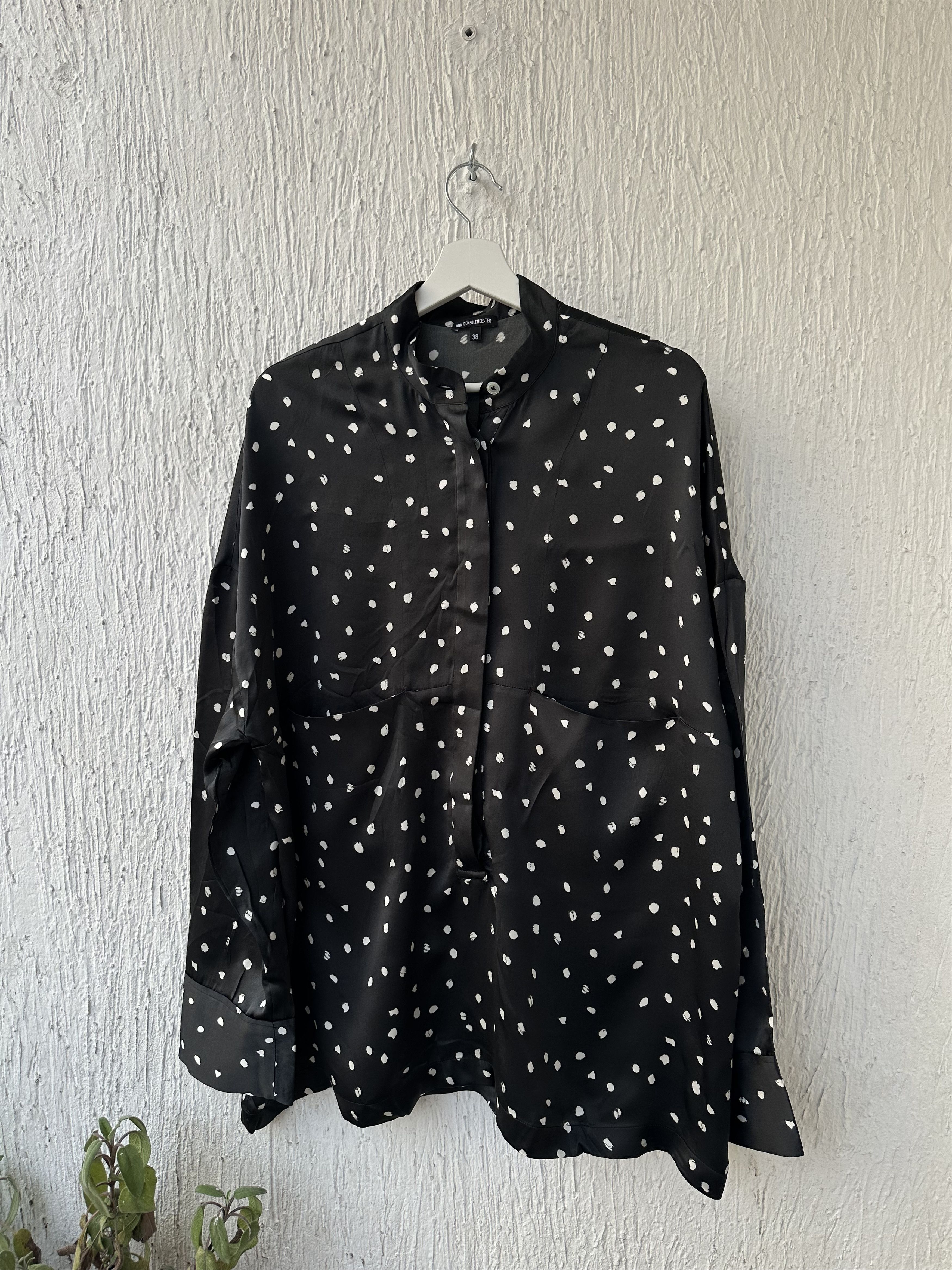 Ann Demeulemeester oversized silk shirt Size US L / EU 52-54 / 3 - 1 Thumbnail