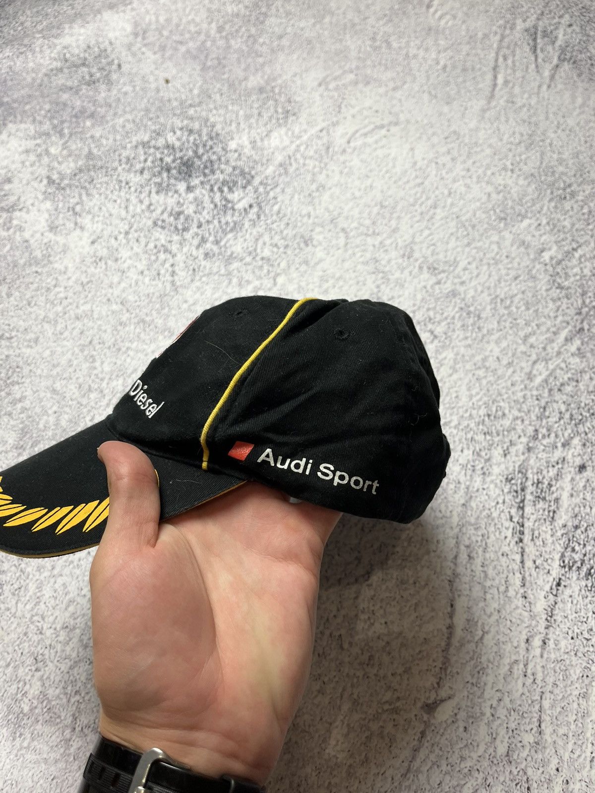Audi Vintage V Power Shell Cap Hats Racing Mercedes BMW Y2K 90s Size ONE SIZE - 6 Thumbnail