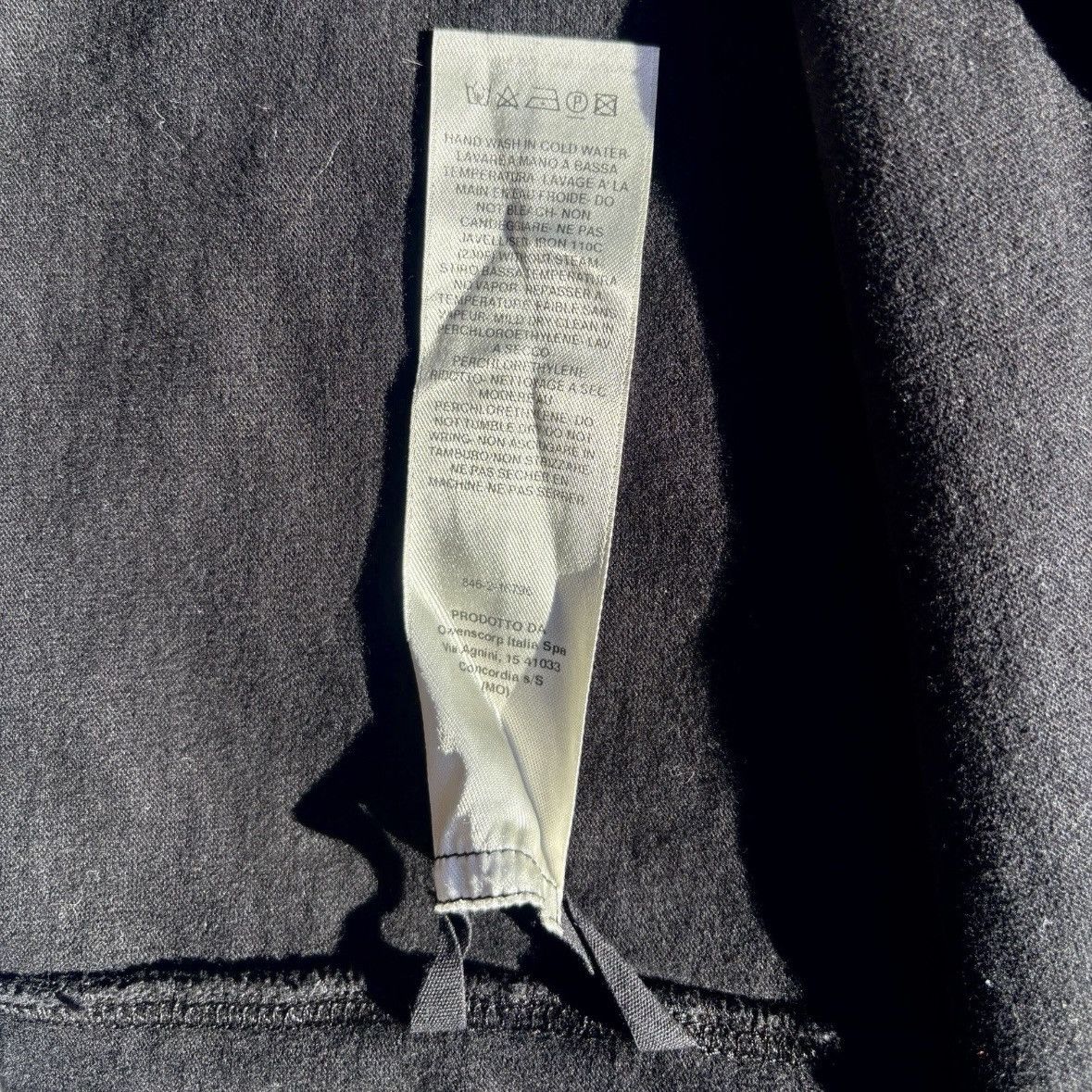 Rick Owens Drkshdw Rick Owens DRKSHDW Black Long Sleeve Sweatshirt Size XXL Size US XXL / EU 58 / 5 - 6 Thumbnail
