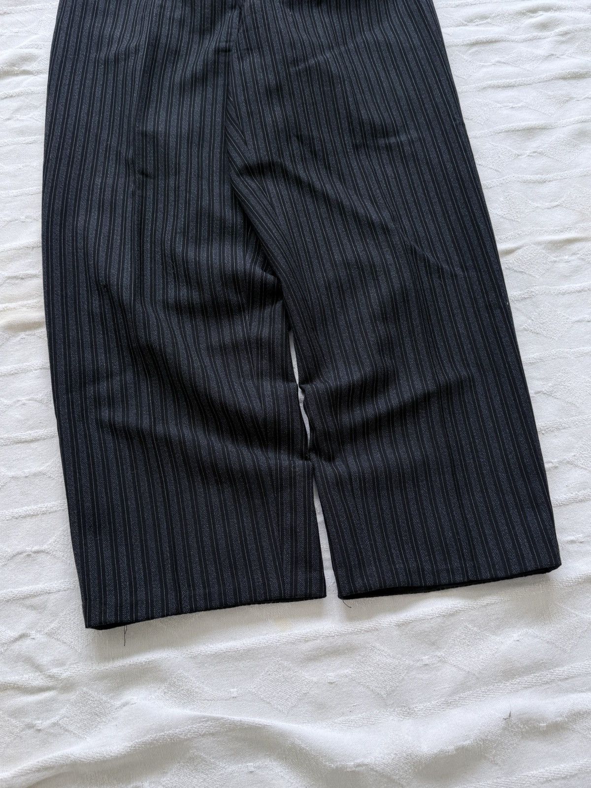 Vintage Antique 1940s European Side Buckles Trousers Pants Size US 32 / EU 48 - 3 Thumbnail