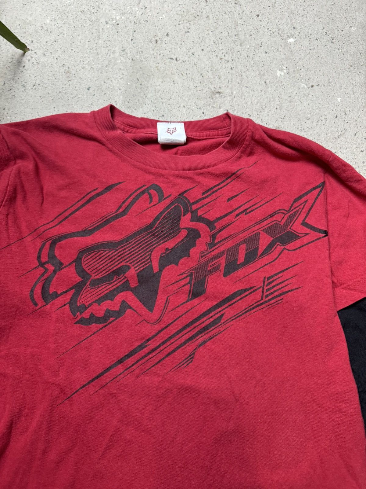 Fox Racing × Vintage Vintage Y2K Fox Racing Big Logo Fox Long Sleeve T Shirt Size US S / EU 44-46 / 1 - 4 Thumbnail