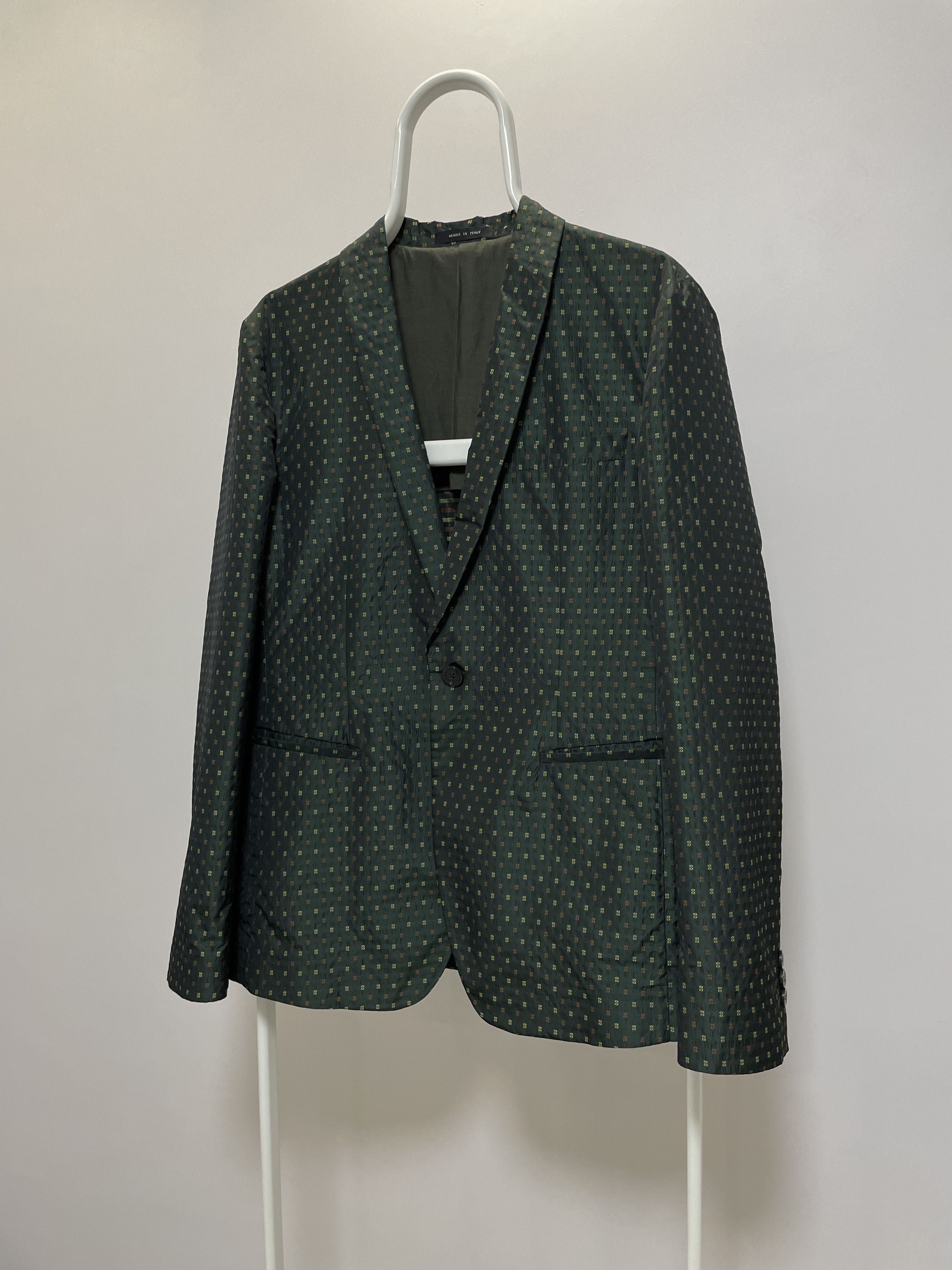 Emporio Armani EMPORIO ARMANI Blazer Jacket Textured Sport Coat Traveller Size 38R - 7 Thumbnail