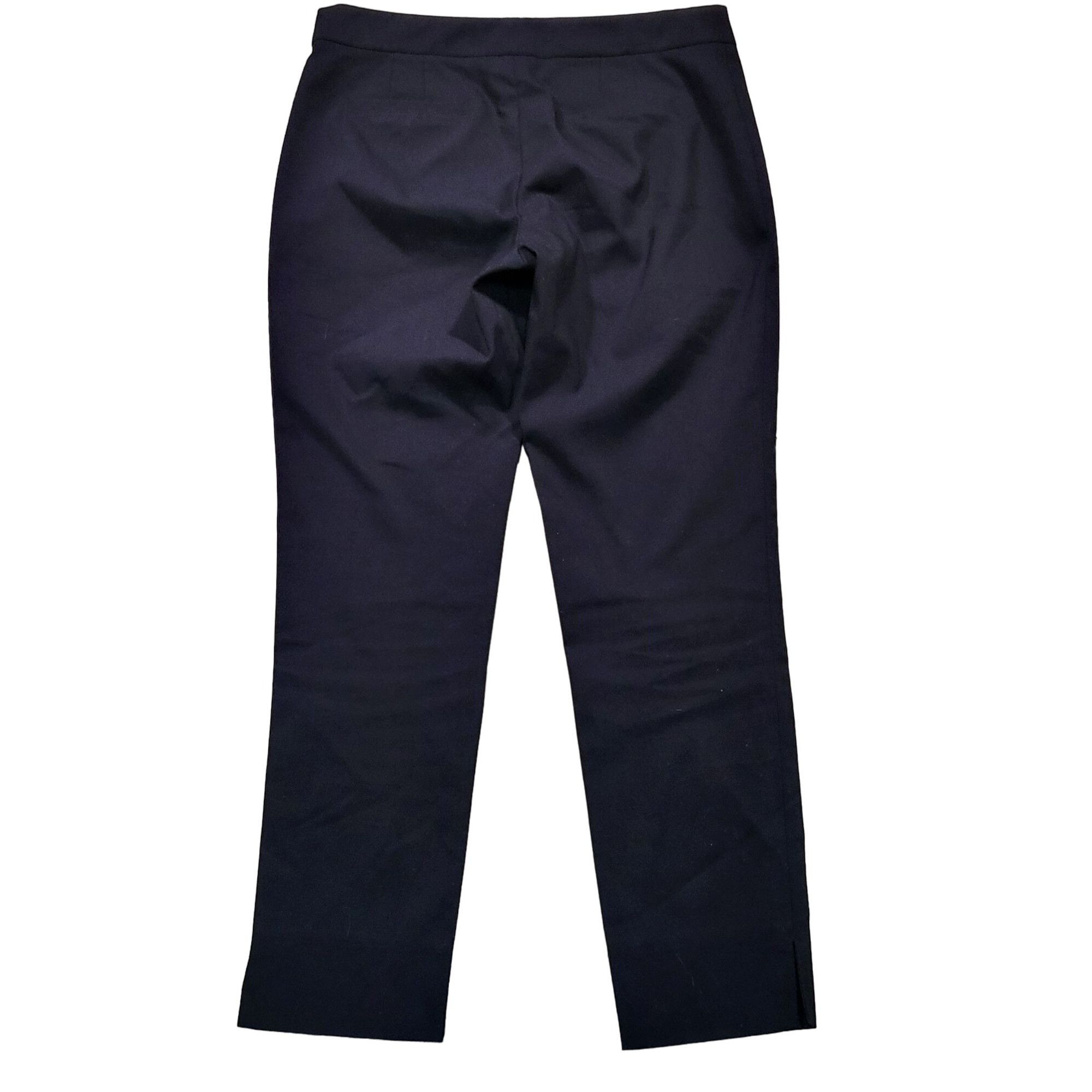 Tory Burch Tory Burch Pants Women Sz 4 Ankle Navy Blue Side Zip Designe Size 27" / US 4 / IT 40 - 8 Thumbnail