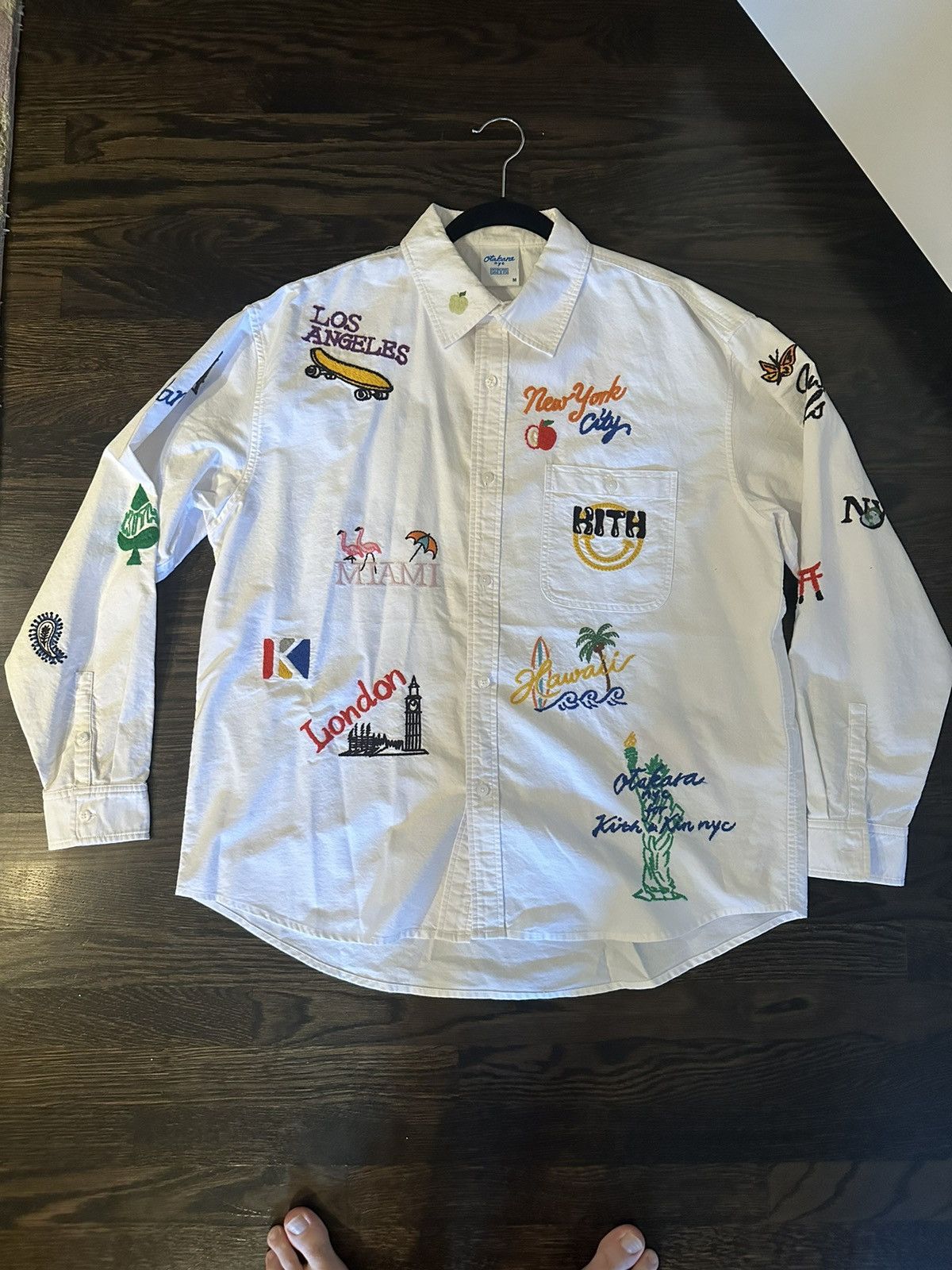 Kith Otakara NYC Apollo Oxford Shirt M