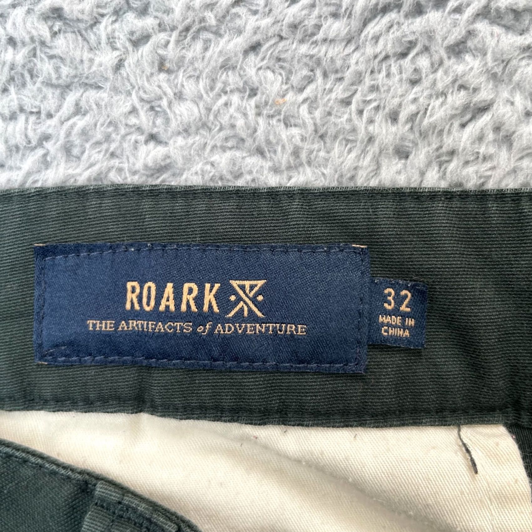 Roark Roark Pants Mens 32 Green Straight Fit Cotton Nylon Spandex Casual Chino Style City Nature Preppy Mens Size US 34 / EU 50 - 3 Thumbnail
