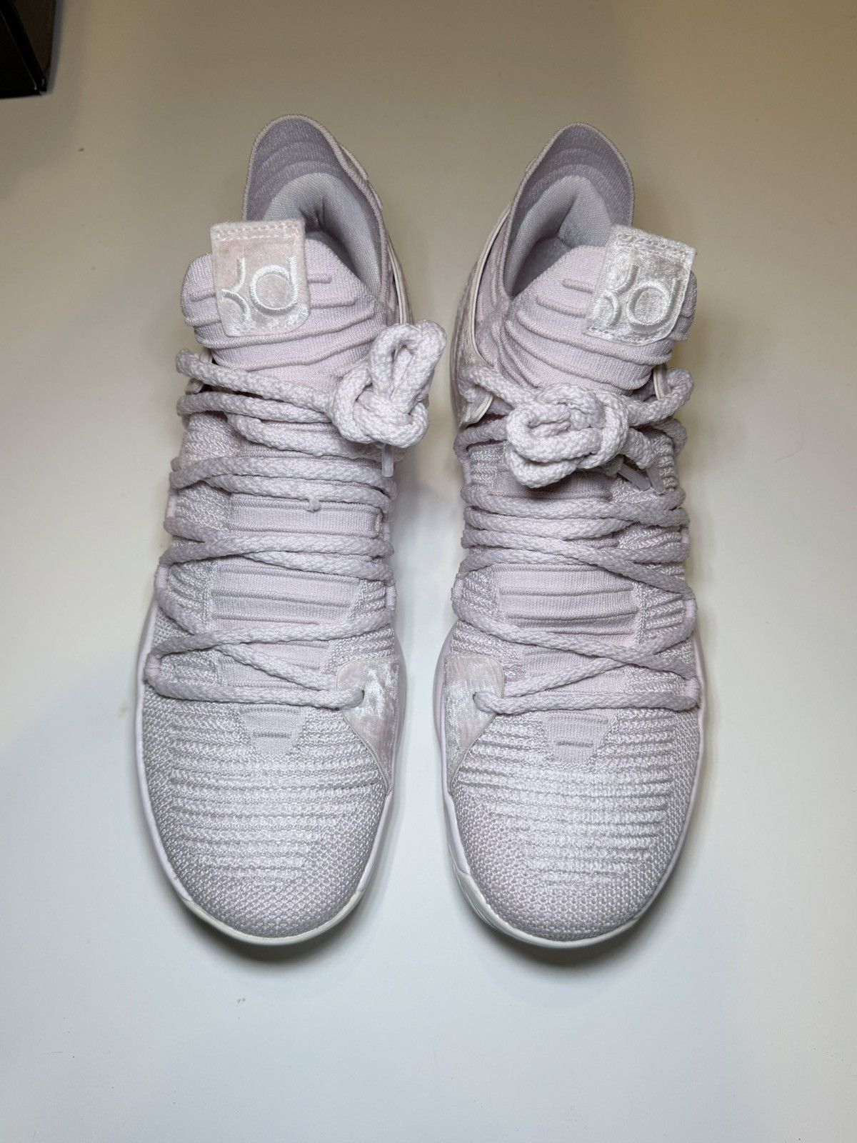 Nike RARE 2018 Nike KD 10 Aunt Pearl size 8 men AQ4110 600 pink Size US 8 / EU 41 - 4 Thumbnail