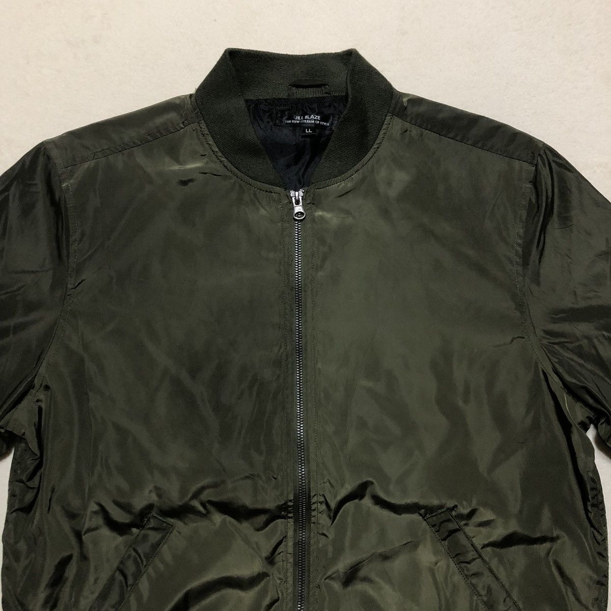 Japanese Brand Japanese Brand JILL BLAZE Bomber Jacket Size US M / EU 48-50 / 2 - 2 Thumbnail