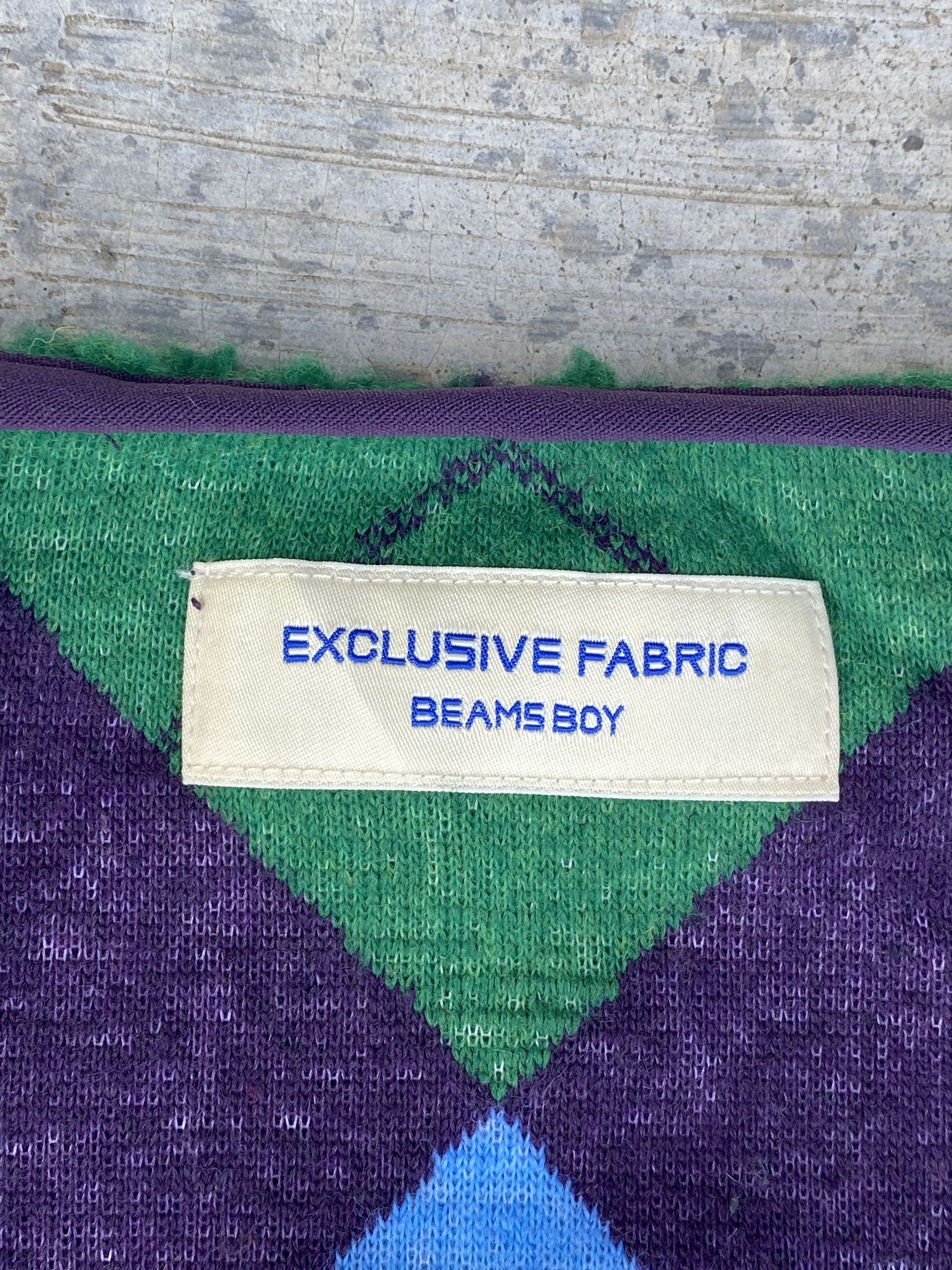 Beams Japan BEAMS BOY jacquard Boa Pullover Vest Size M / US 6-8 / IT 42-44 - 6 Thumbnail