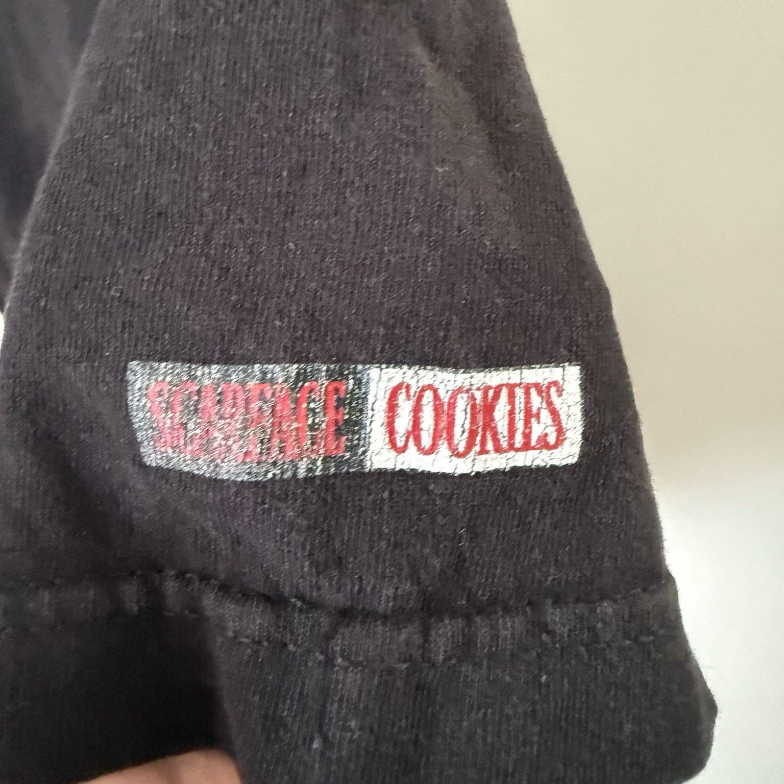 Cookies Scarface X Cookies Tony Montana 80’s Crime Drama T-Shirt Size US L / EU 52-54 / 3 - 5 Thumbnail