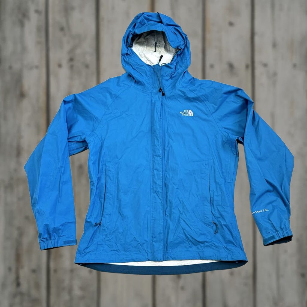 The North Face The North Face Hyvent 2.5L Rain Jacket Shell Blue Medium Womens Size M / US 6-8 / IT 42-44 - 1 Thumbnail