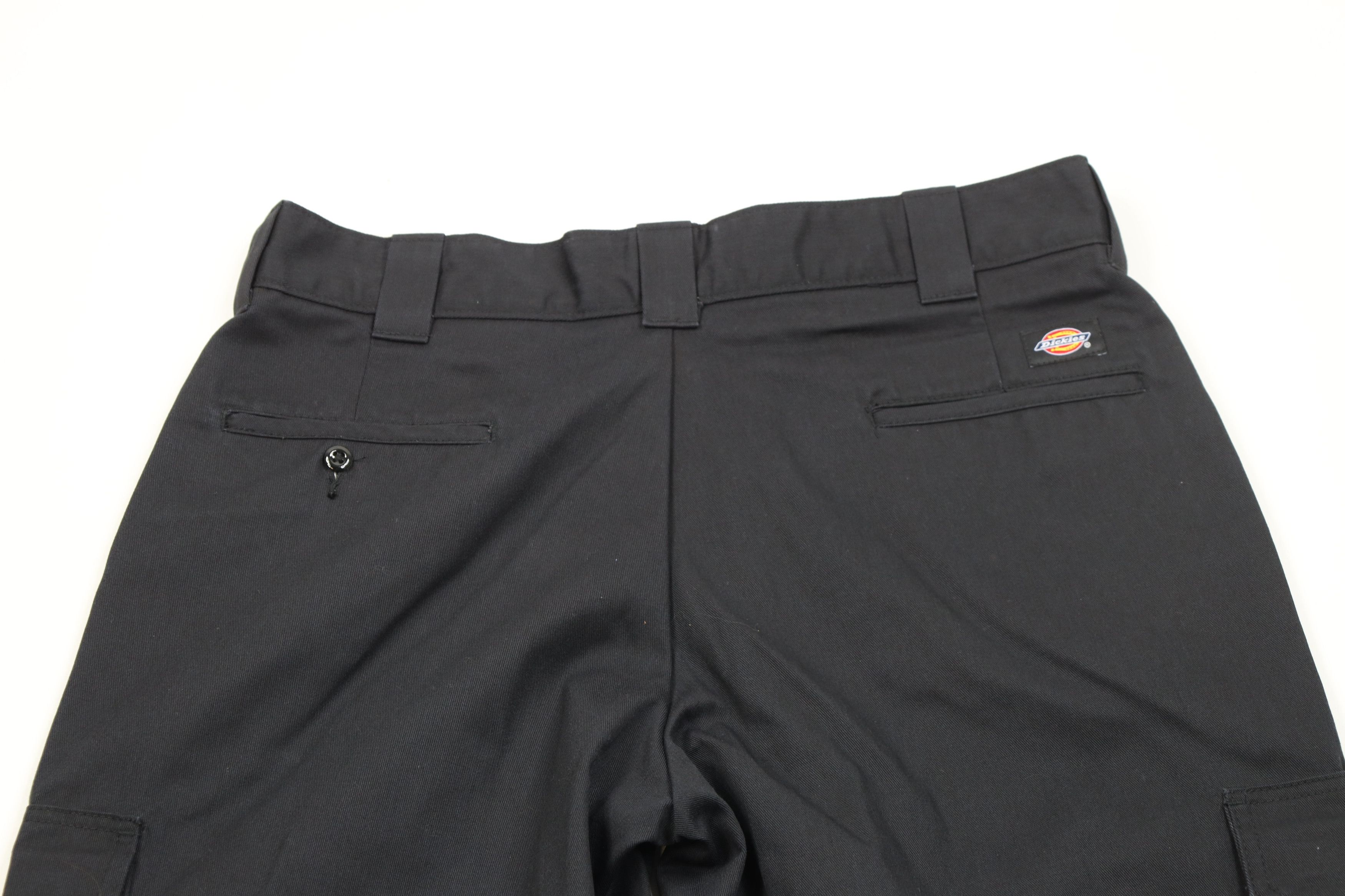 Dickies × Vintage Vintage Y2K Dickies Straight Wide Leg Cargo Pants Black Size US 36 / EU 52 - 12 Thumbnail