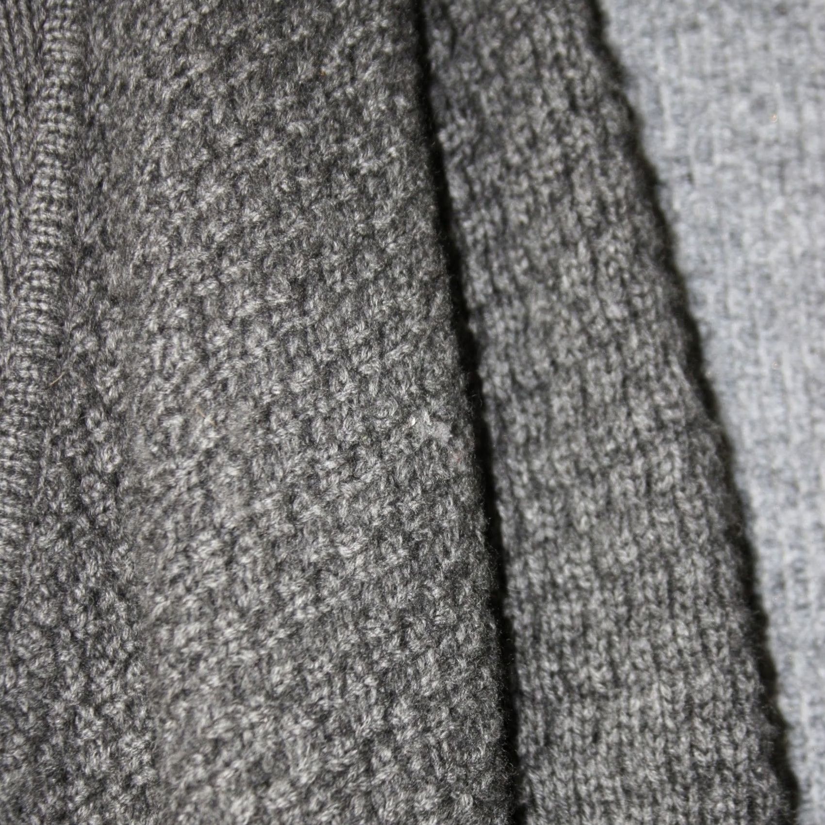 Athleta Athleta Cardigan W S Gray Wool Yak Hair Blend Open Front Sweater 243331 Size S / US 4 / IT 40 - 2 Thumbnail