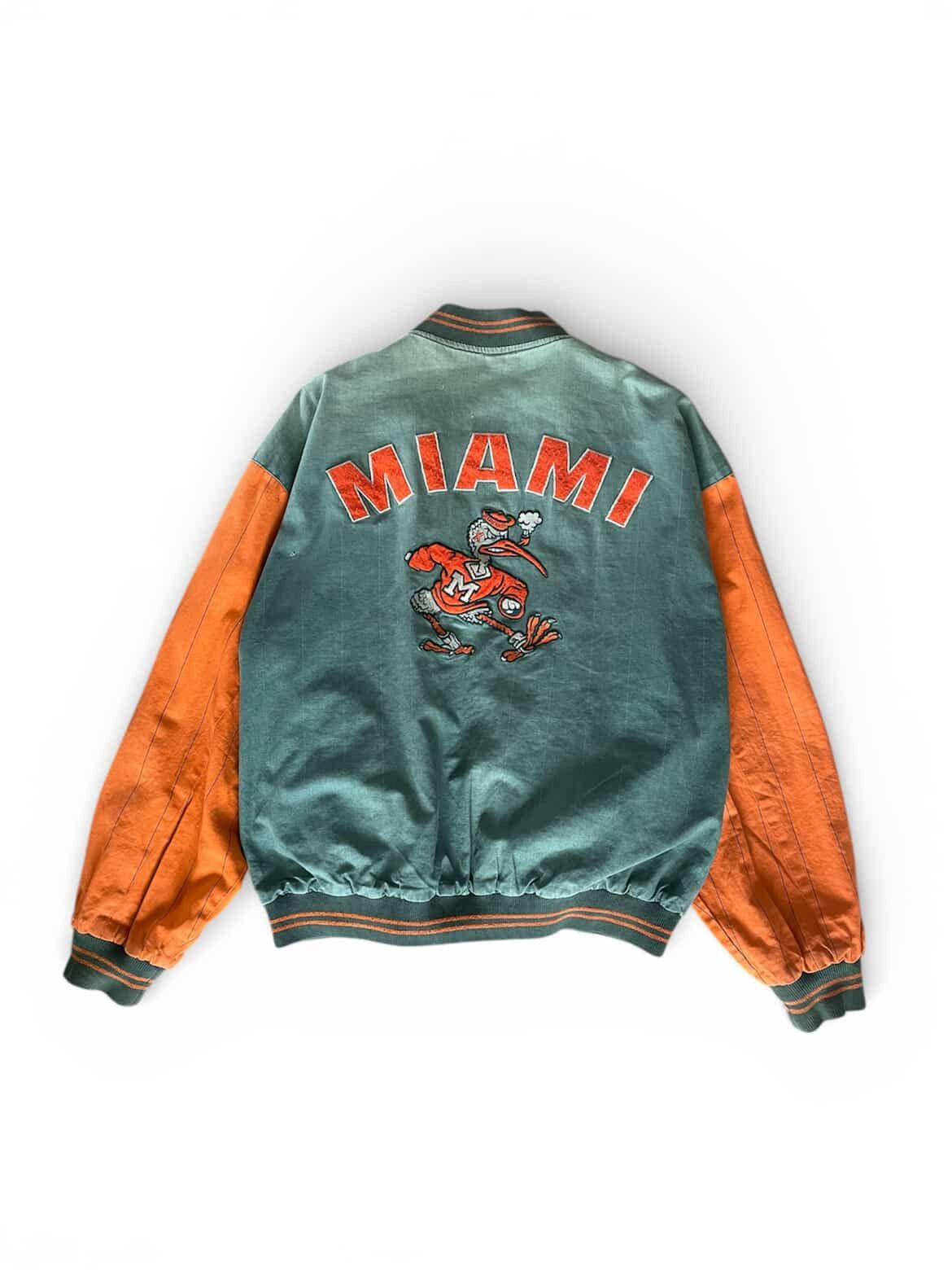 Other Reversible Miami Hurricanes varsity jacket Size US L / EU 52-54 / 3 - 1 Thumbnail