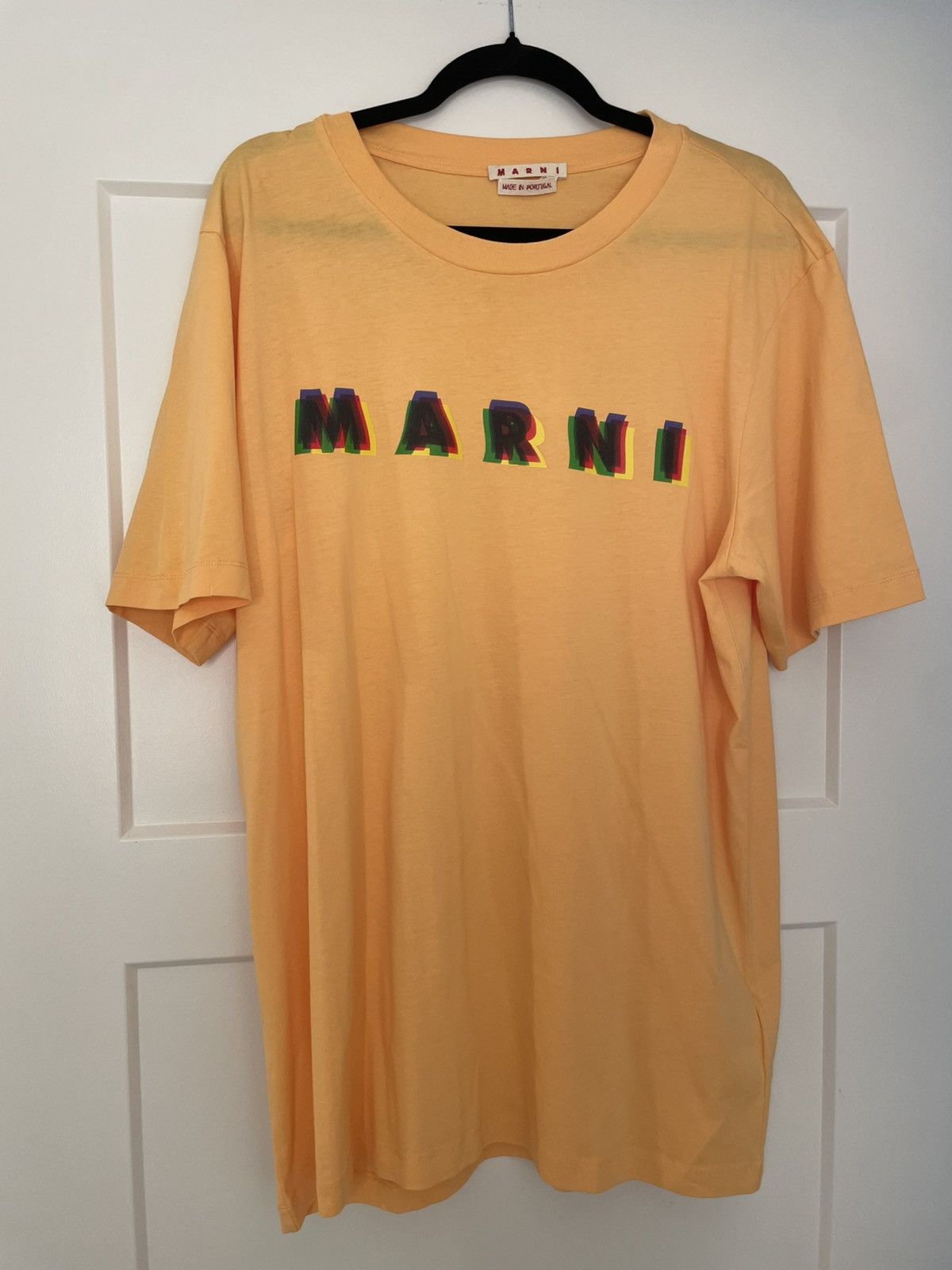 Marni 3D Glitch Logo T-Shirt Size US L / EU 52-54 / 3 - 1 Thumbnail