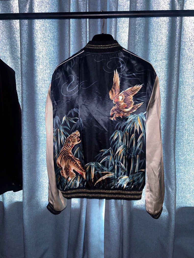 Hedi Slimane Saint Laurent 2016SS Tiger Eagle Jacket- Size US L / EU 52-54 / 3 - 2 Thumbnail