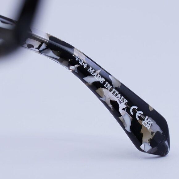 Off-White Off-White OERJ078 STYLE 78 1200 Eyeglasses Black Havana 52mm Size ONE SIZE - 6 Thumbnail
