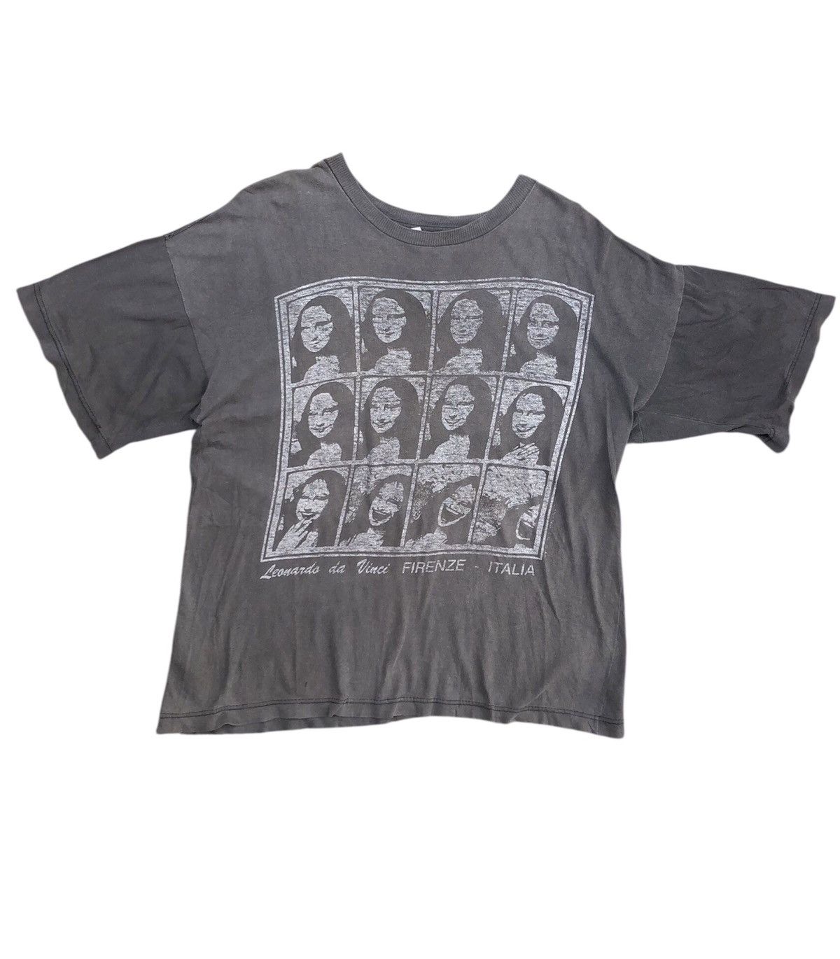 Vintage Vintage Art Monalisa by Leonardo da Vinci Tshirt Size US L / EU 52-54 / 3 - 10 Thumbnail