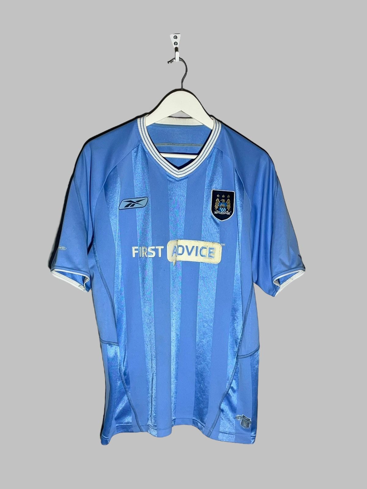 Reebok Manchester City Reebok 2003/04 Vintage Home Football Shirt Size US M / EU 48-50 / 2 - 1 Thumbnail