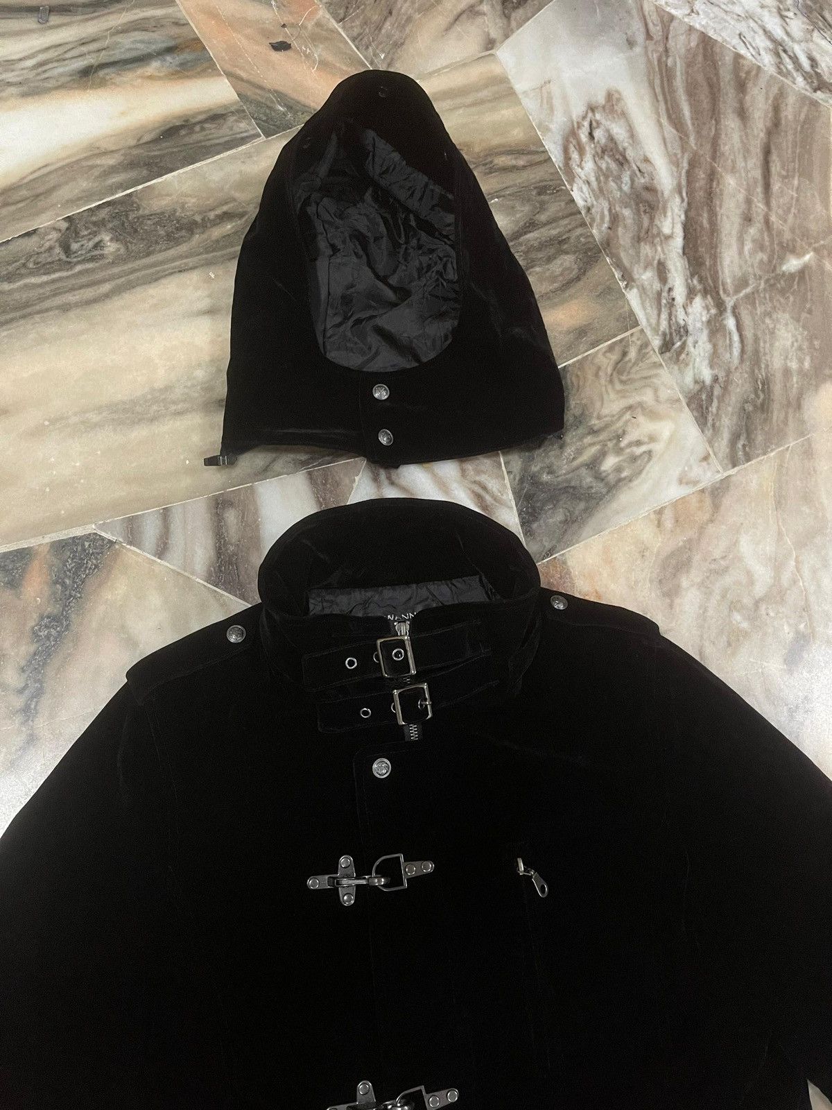 Japanese Brand 2000s GWANNER Fireman Ifsixwasnine Style Velvet Jacket Size US M / EU 48-50 / 2 - 12 Thumbnail