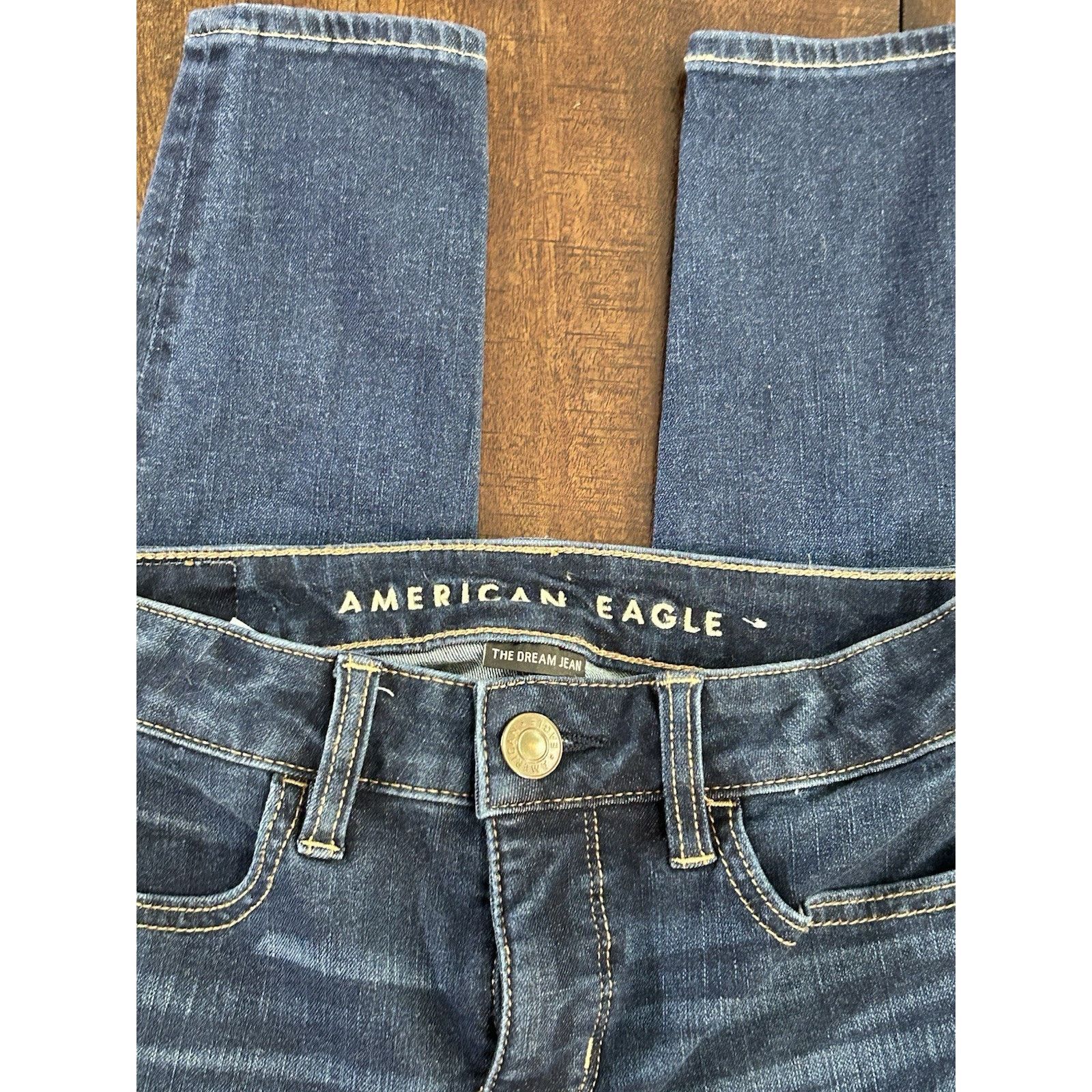 American Eagle Outfitters american eagle jegging women junior the dream jean 00 short Size 24" / US 00 / IT 34 - 2 Thumbnail