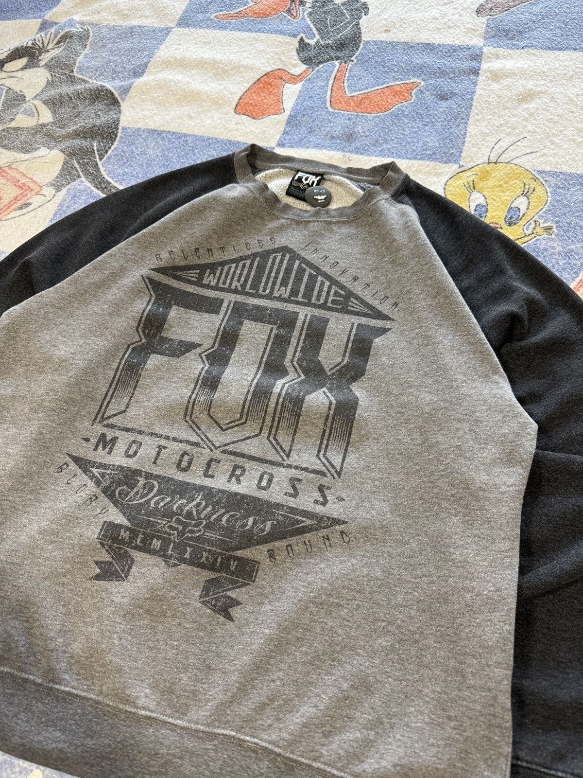 Fox Racing Y2k fox crewneck Size US L / EU 52-54 / 3 - 2 Thumbnail