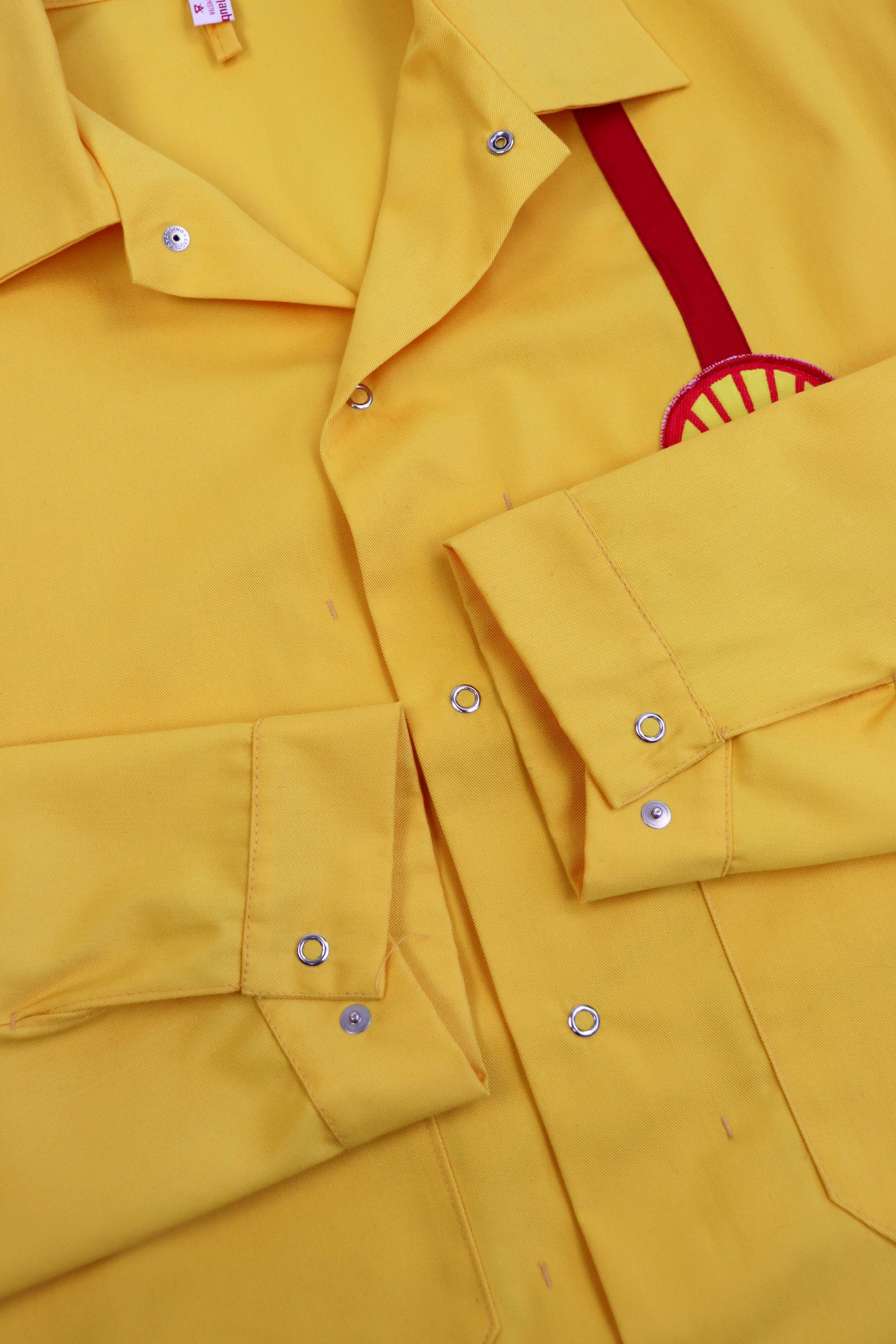 Vintage Shell Vintage 00s Goldhauben-Webe Work Chore Coat Jacket Size US L / EU 52-54 / 3 - 9 Thumbnail