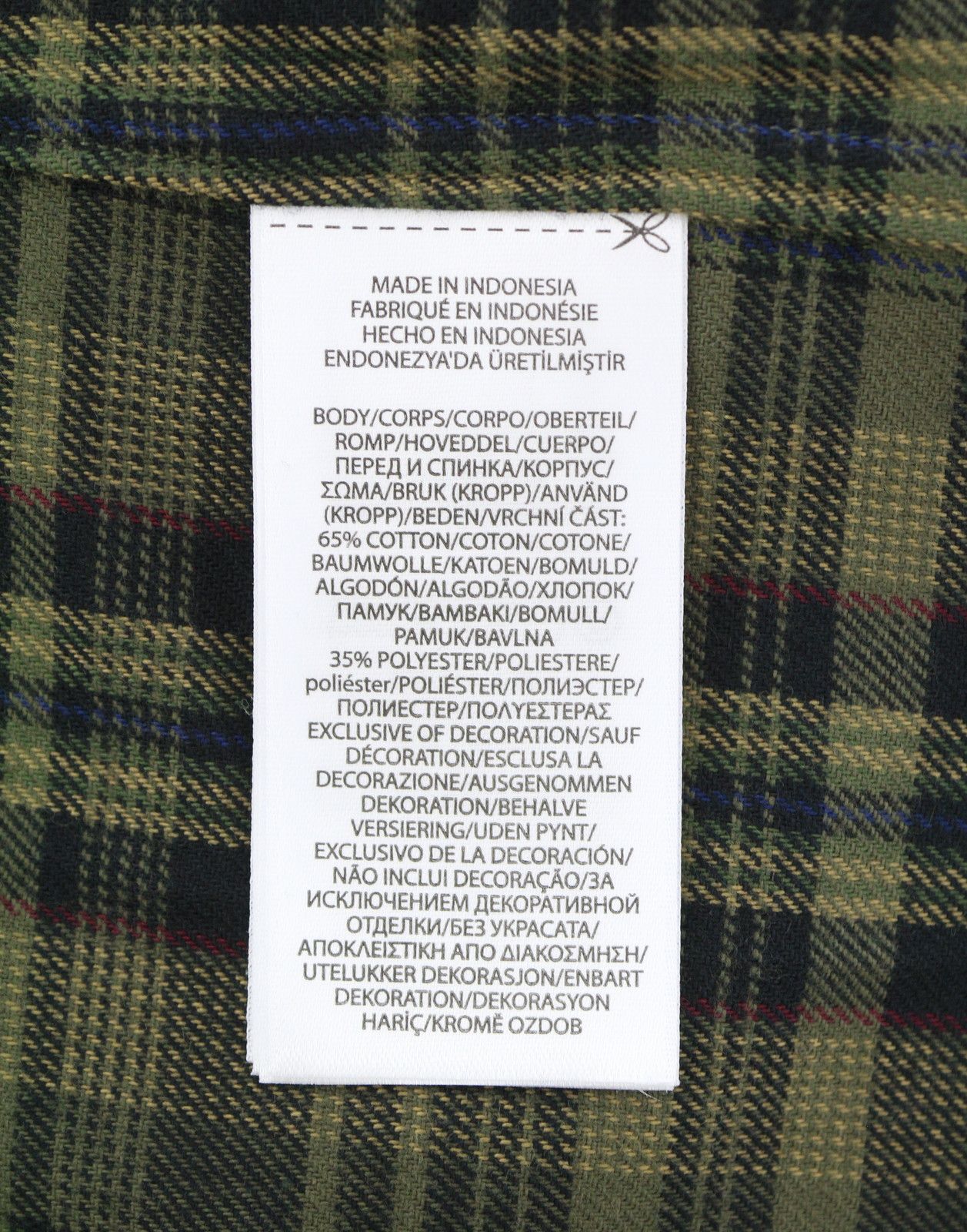 Ralph Lauren XL Green Flannel Plaid Custom Fit Button-Down 87034 Size US XL / EU 56 / 4 - 10 Thumbnail