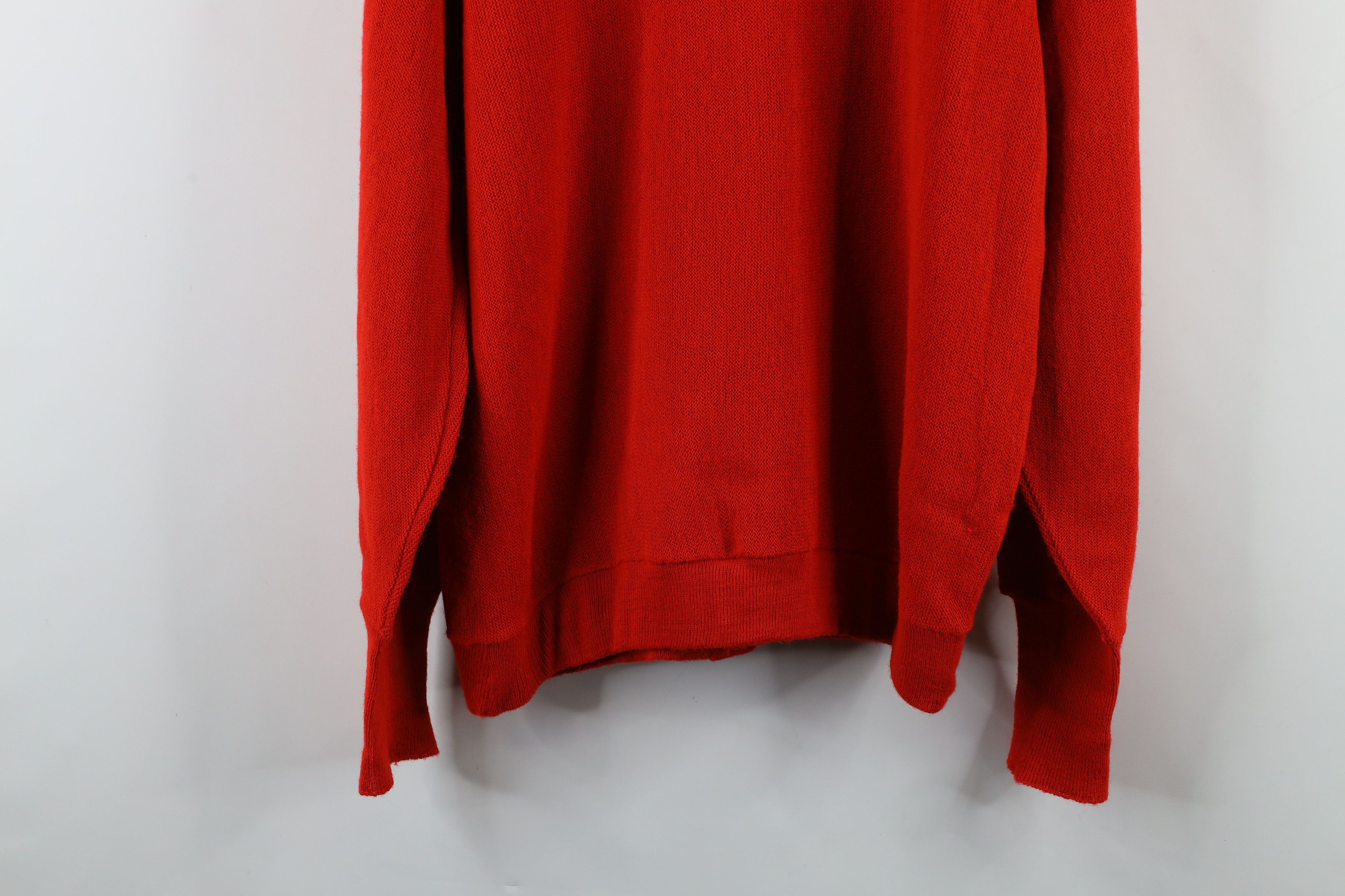 Vintage Vintage 70s Streetwear Knit Button Cardigan Sweater Red USA Size US M / EU 48-50 / 2 - 10 Thumbnail