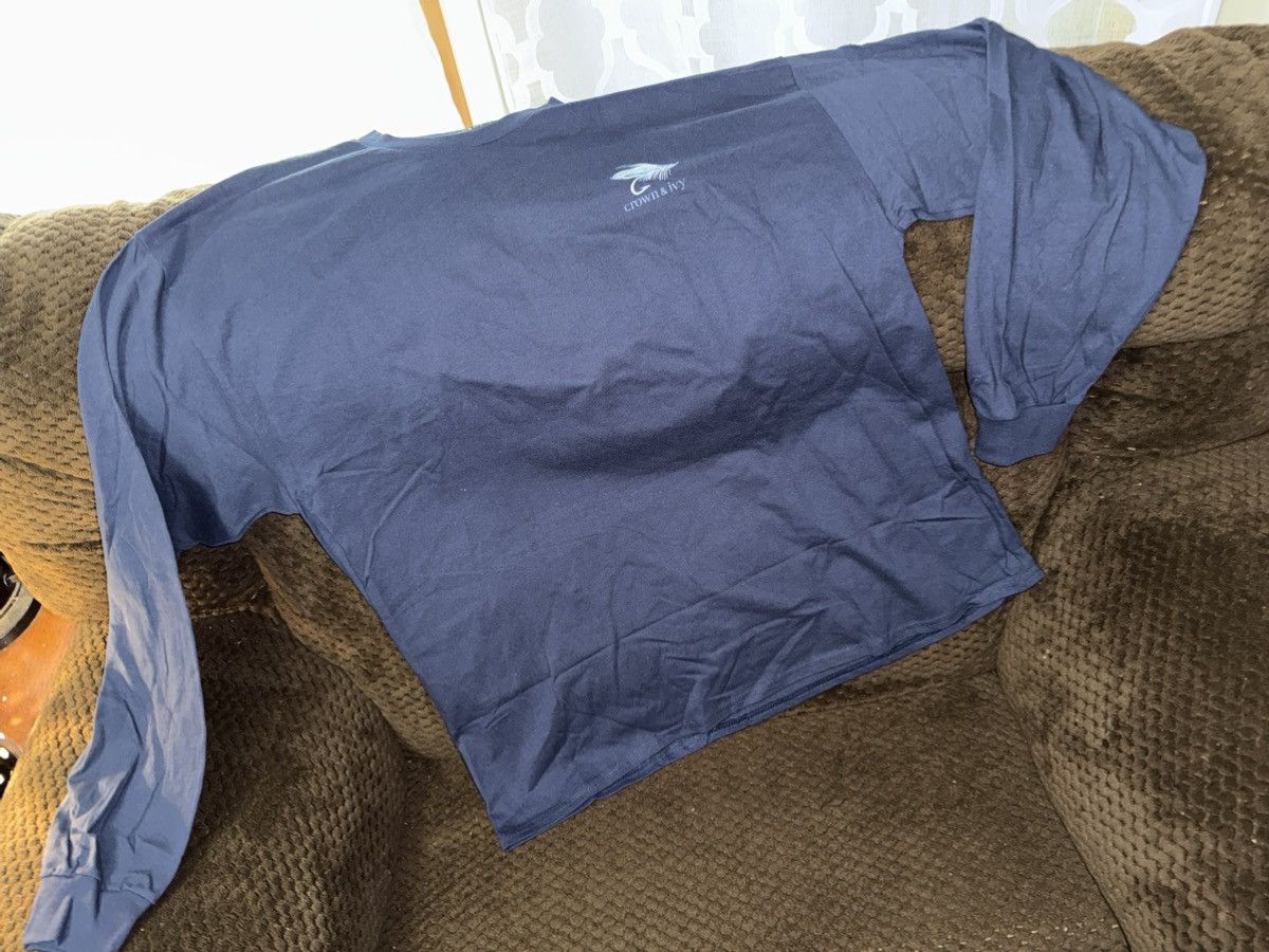 Other NEW Crown & Ivy l/s tee, men’s XL, fly fishing, tied fly Size US XL / EU 56 / 4 - 8 Thumbnail