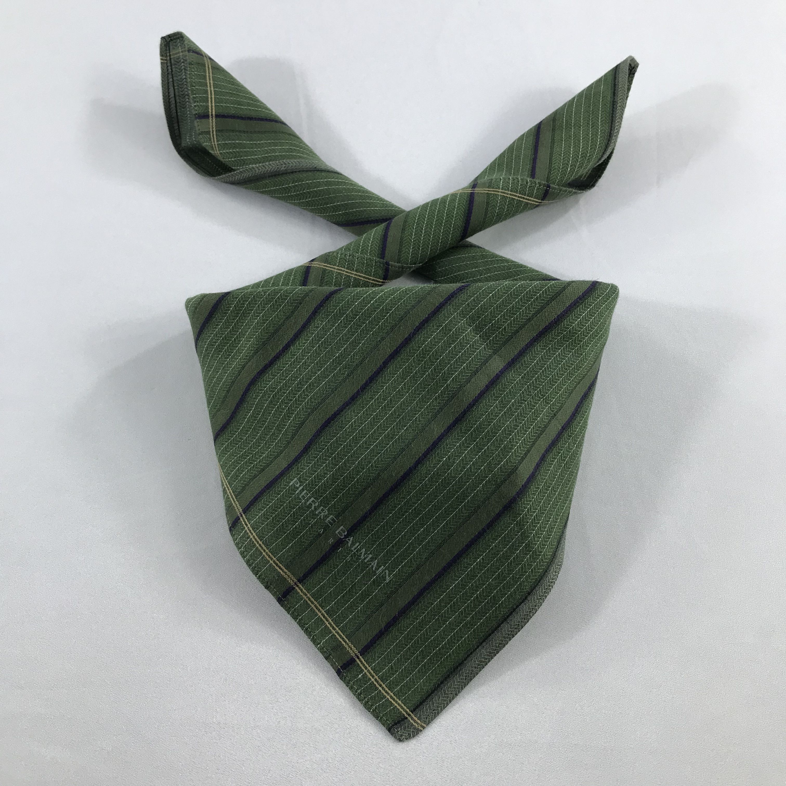Pierre Balmain × Vintage Pierre Balmain Bandana / Handkerchief / Neckerchief - S2297 Size ONE SIZE - 3 Thumbnail