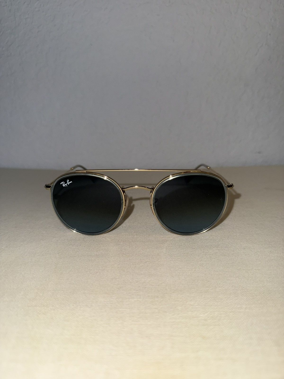 RayBan Ray-Ban Round Double Bridge Sunglasses Size ONE SIZE - 1 Thumbnail