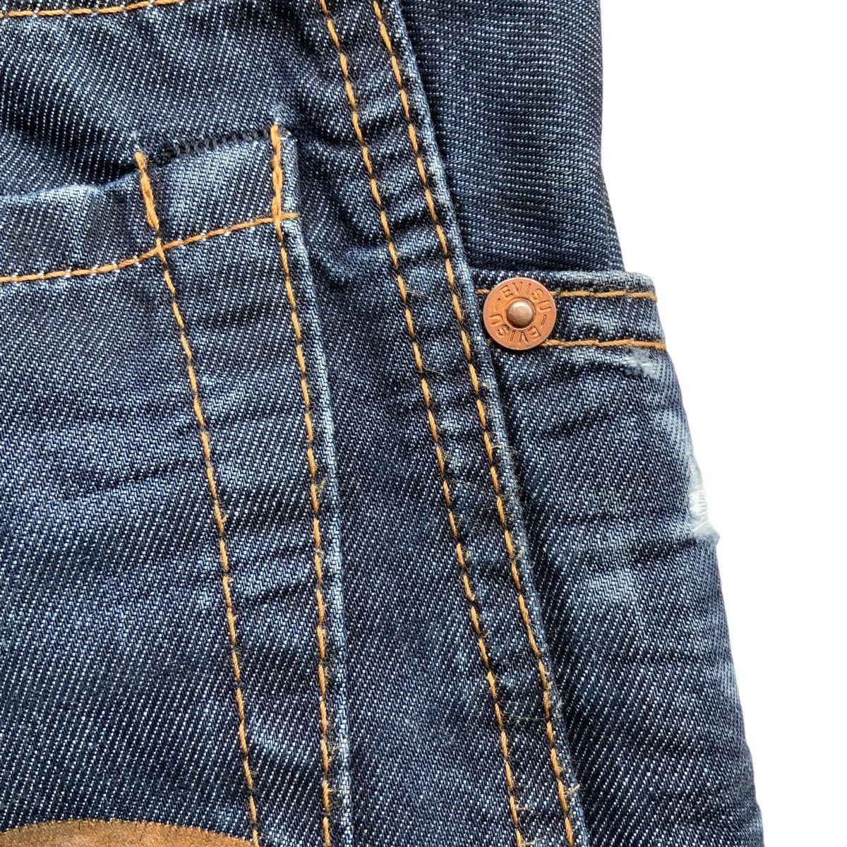Evisu × Japanese Brand EVISU EU-ED SEAGULL CARPENTER DENIM JEANS Size US 30 / EU 46 - 5 Thumbnail