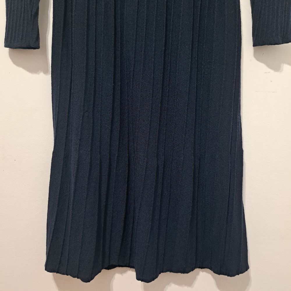 Eileen Fisher Eileen Fisher Washable Wool Scoop Neck Knit Dress Small Peti Size S / US 4 / IT 40 - 10 Thumbnail
