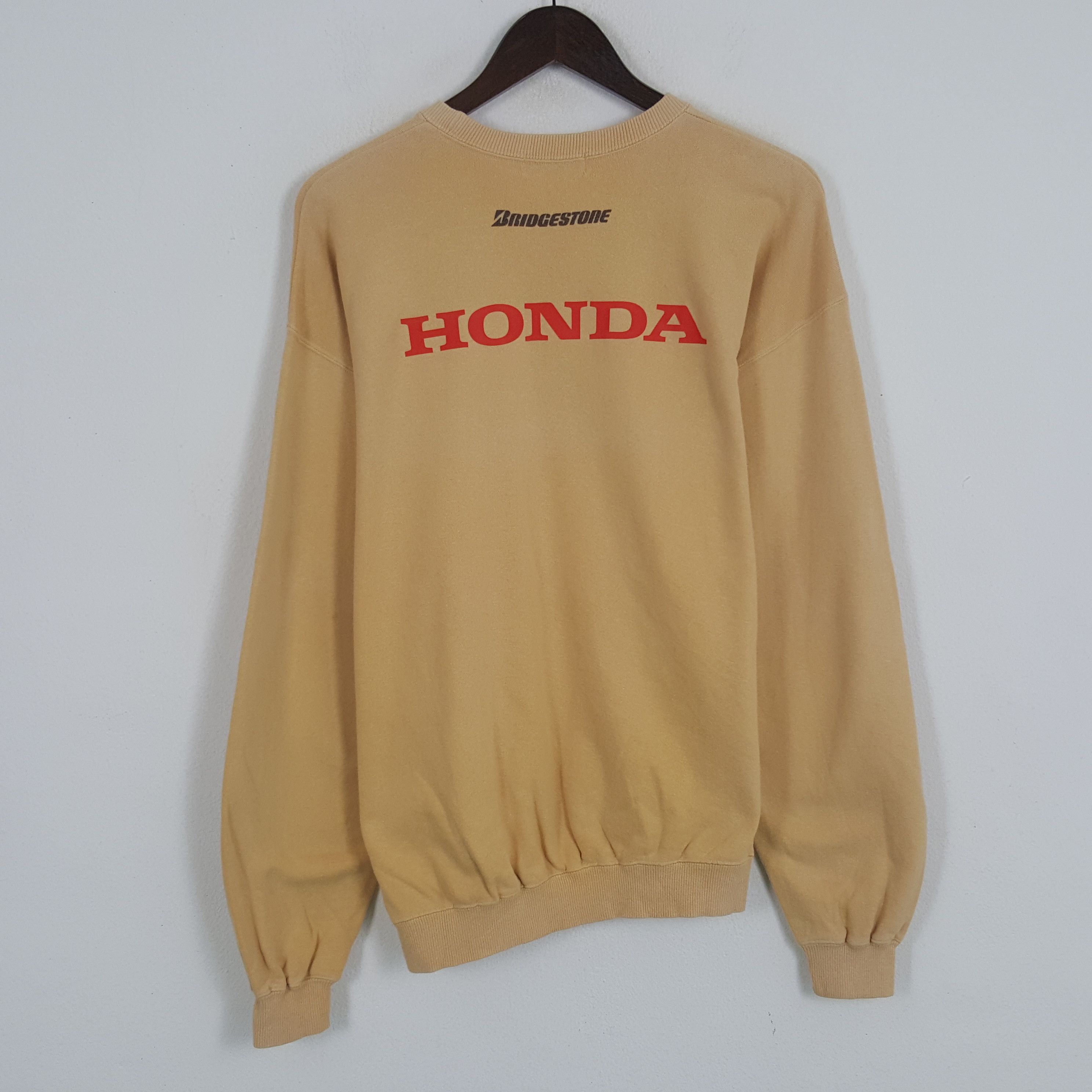 Vintage Bridgestone x Custom Honda Racing Sweatshirt
